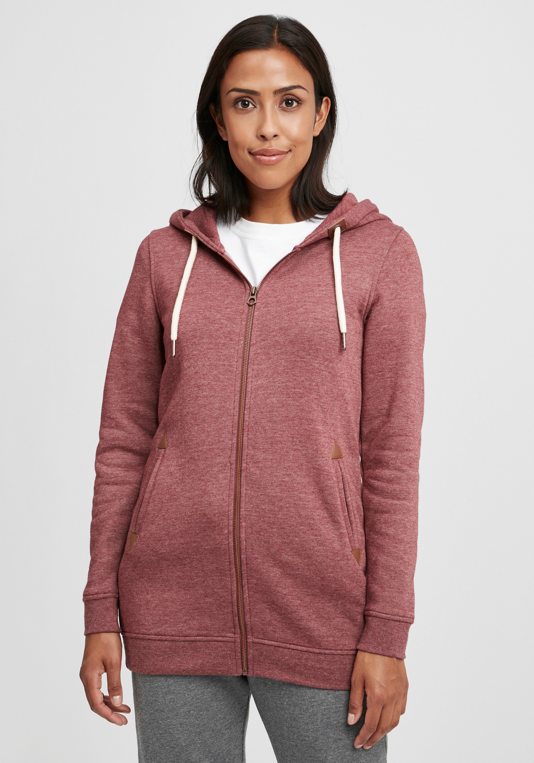 OXMO Kapuzensweatjacke OXVicky Straight Sweat Zip-Hoodie günstig online kaufen