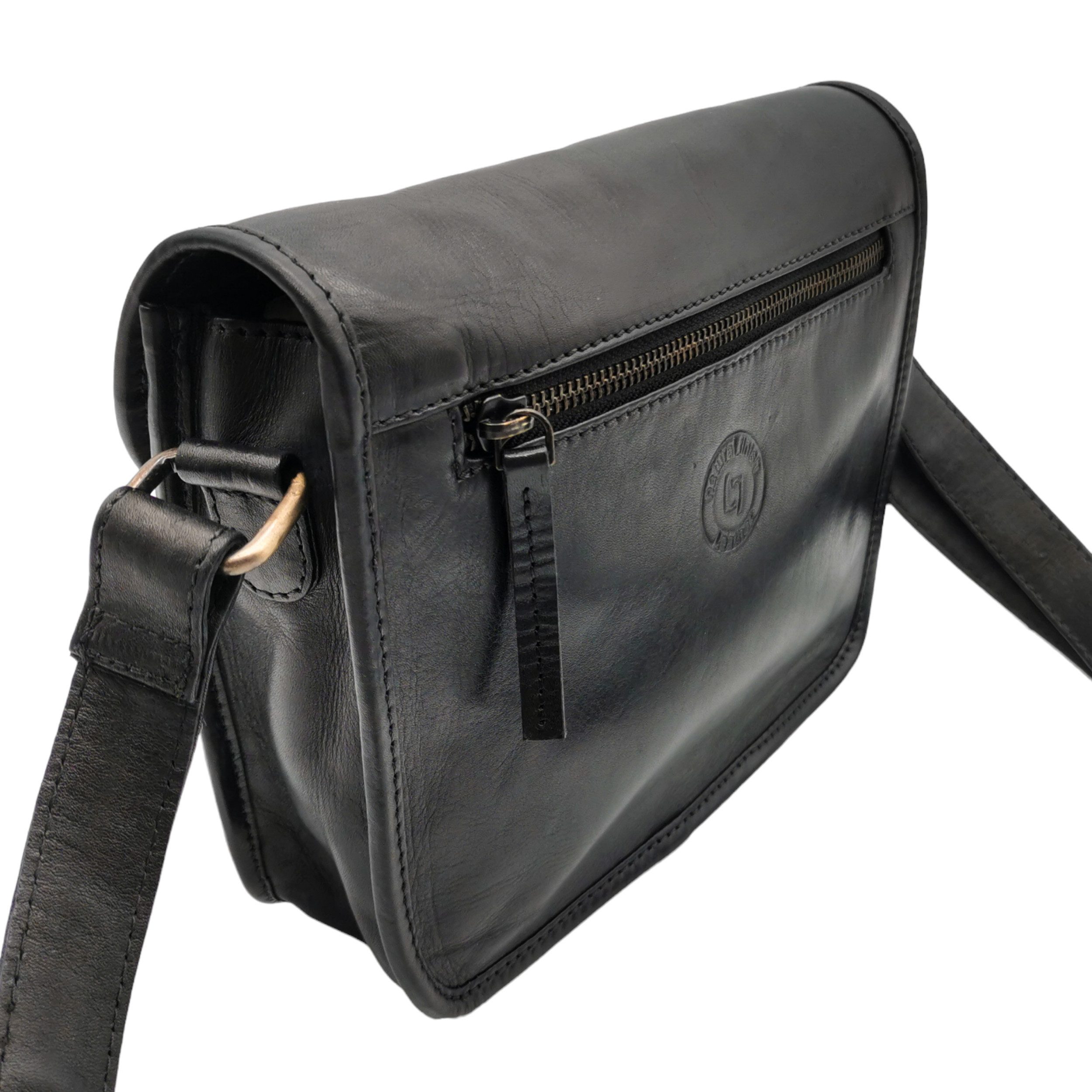 Landleder Umhängetasche Cambridge Damentasche, Two-tone - Effekt