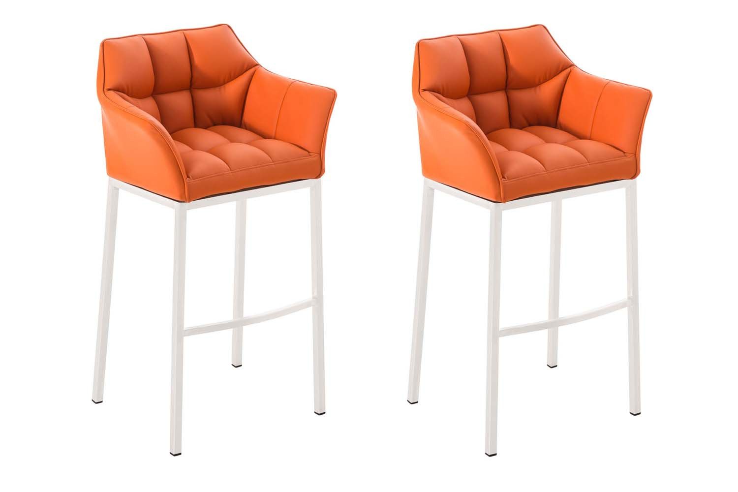 CLP Barhocker Damaso Kunstleder (2er Set, 2 St., 2er), Kunstleder, bis 240 kg