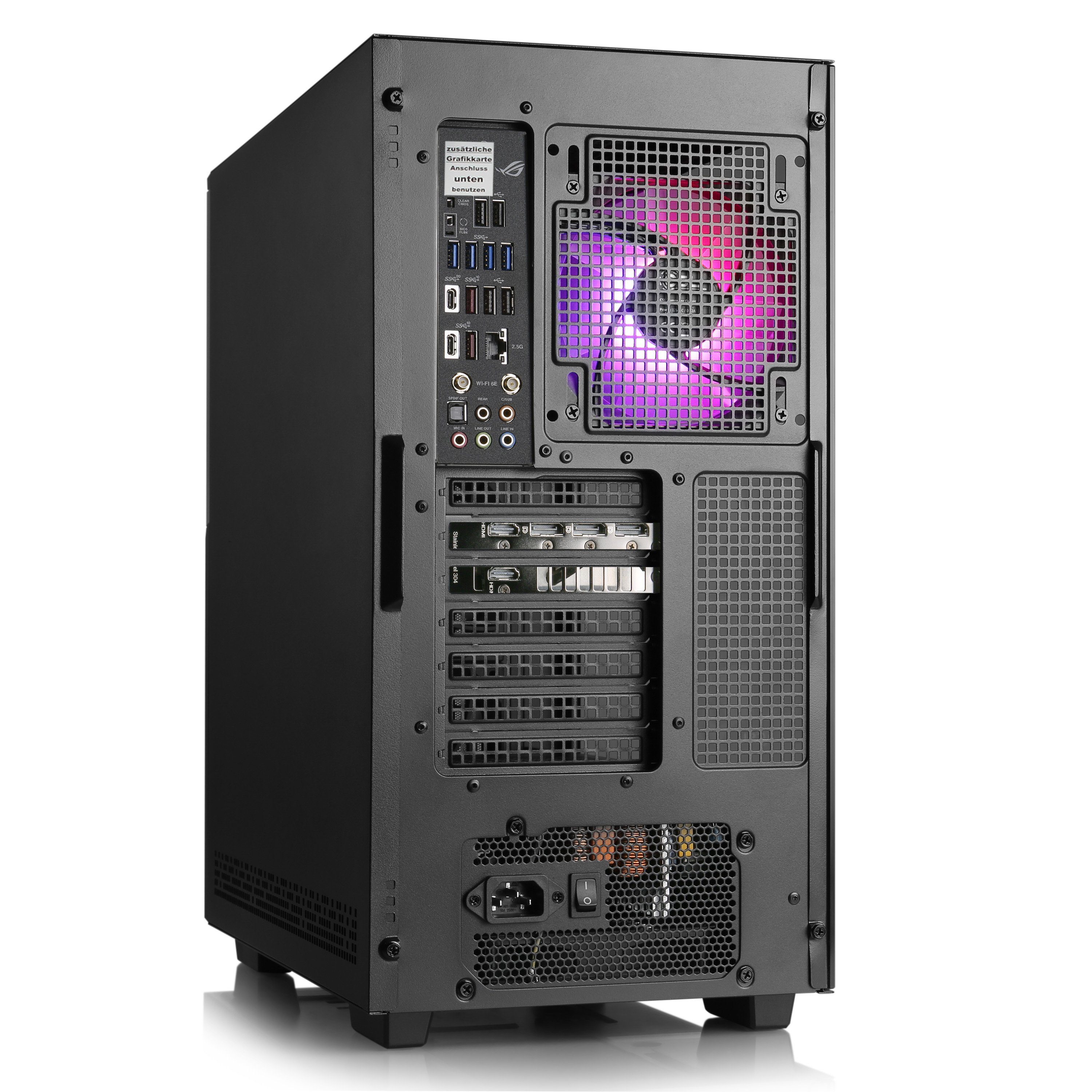 CSL Aqueon C99398 Extreme Edition Gaming-PC (Intel® Core i9 13900KF, ASUS  ROG STRIX GeForce® RTX 4090, 64 GB RAM, 4000 GB SSD, Wasserkühlung)