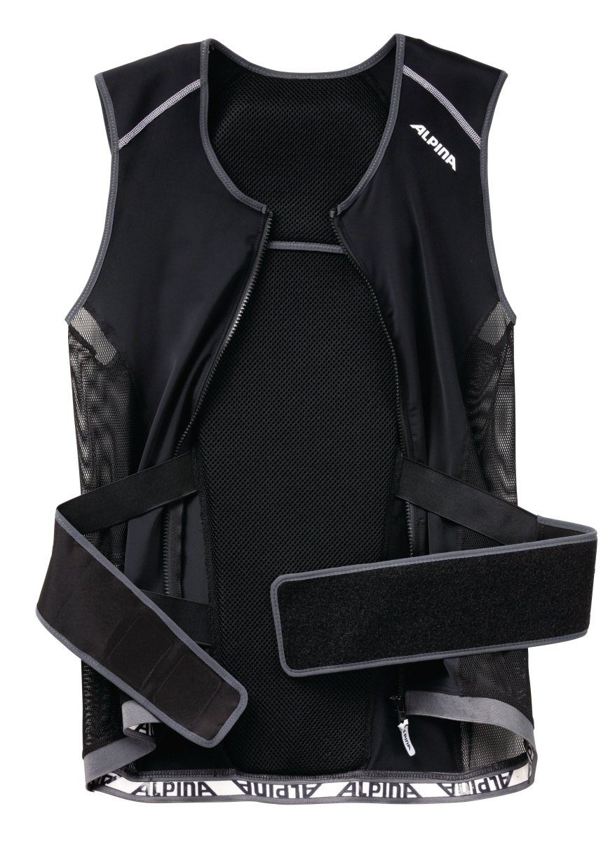Alpina Sports Rückgrat-/Rückenprotektor Alpina Jacket Soft Protektor 3.0 Rückenprotektor Herren schwarz weiss