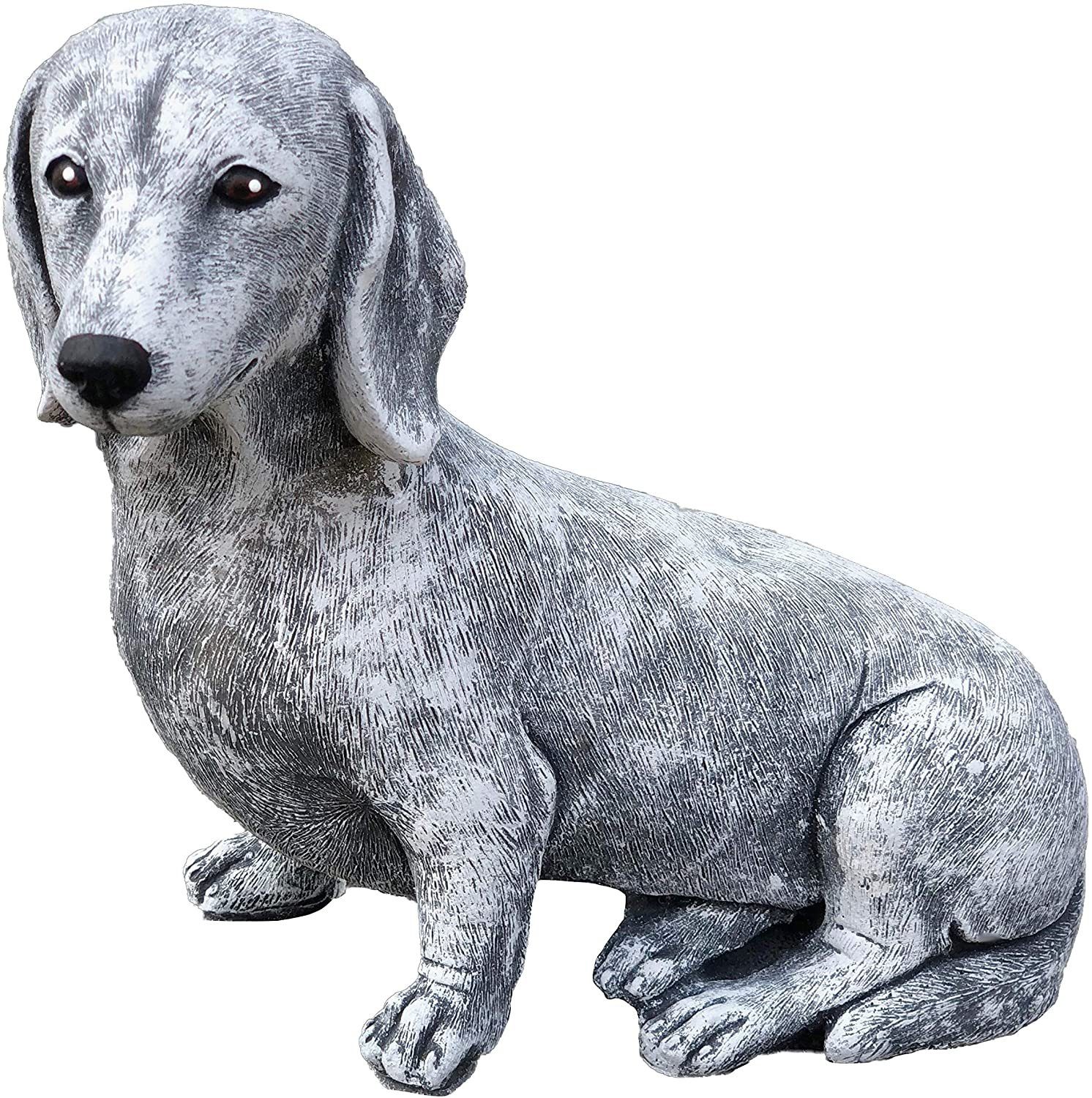 Stone and Style Gartenfigur Steinfigur Dackel günstig online kaufen