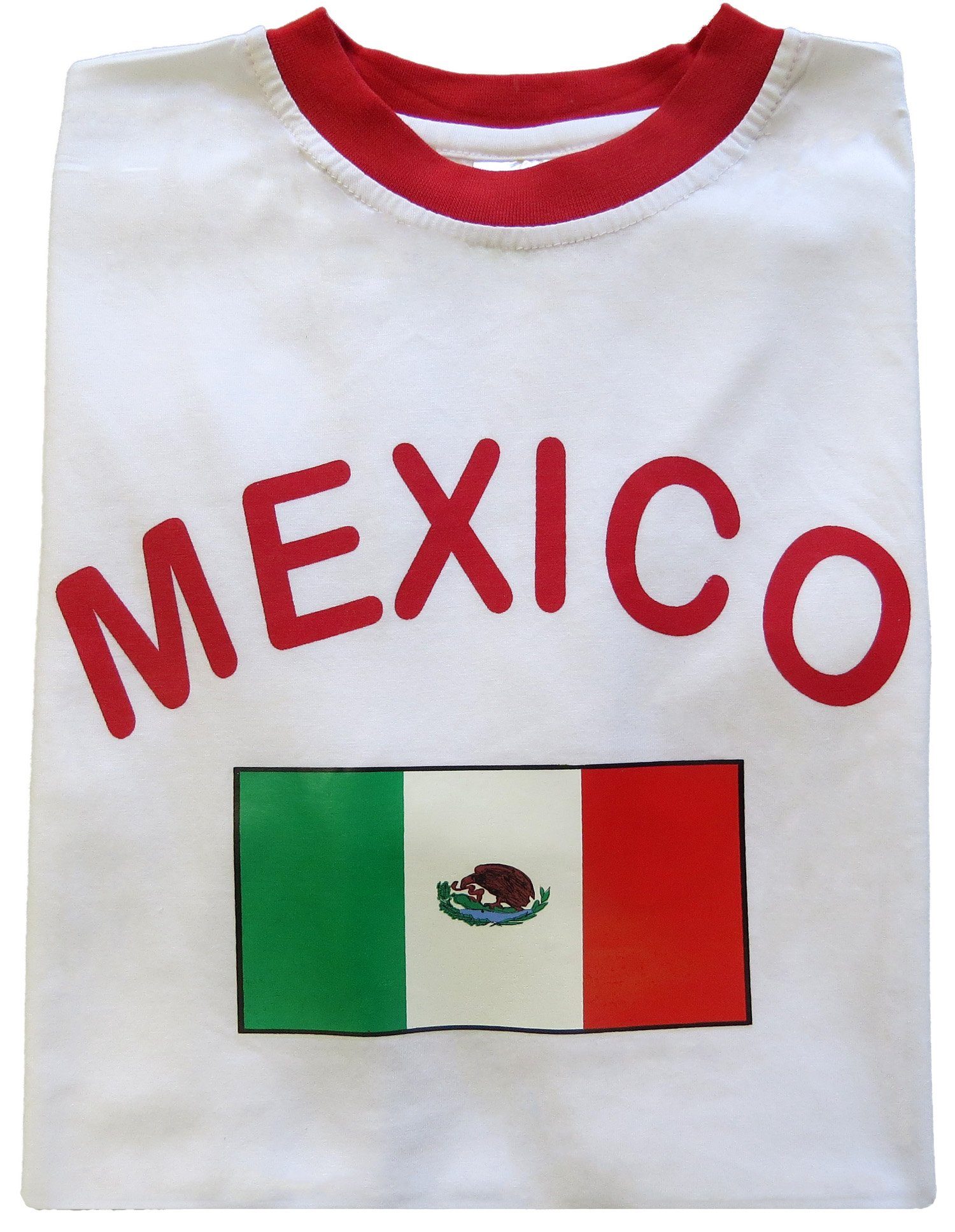 EM T-Shirt T-Shirt Fußball WM Sonia "Mexico" Herren Originelli Unisex Fan-Shirt