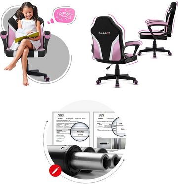 huzaro Gaming-Stuhl Ranger 1.0 Gaming Stuhl für Kinder Bürostuhl Gamer Chair Schreibtischstuhl ergonomisches modernes Design Armlehnen Sitzhöhenverstellung