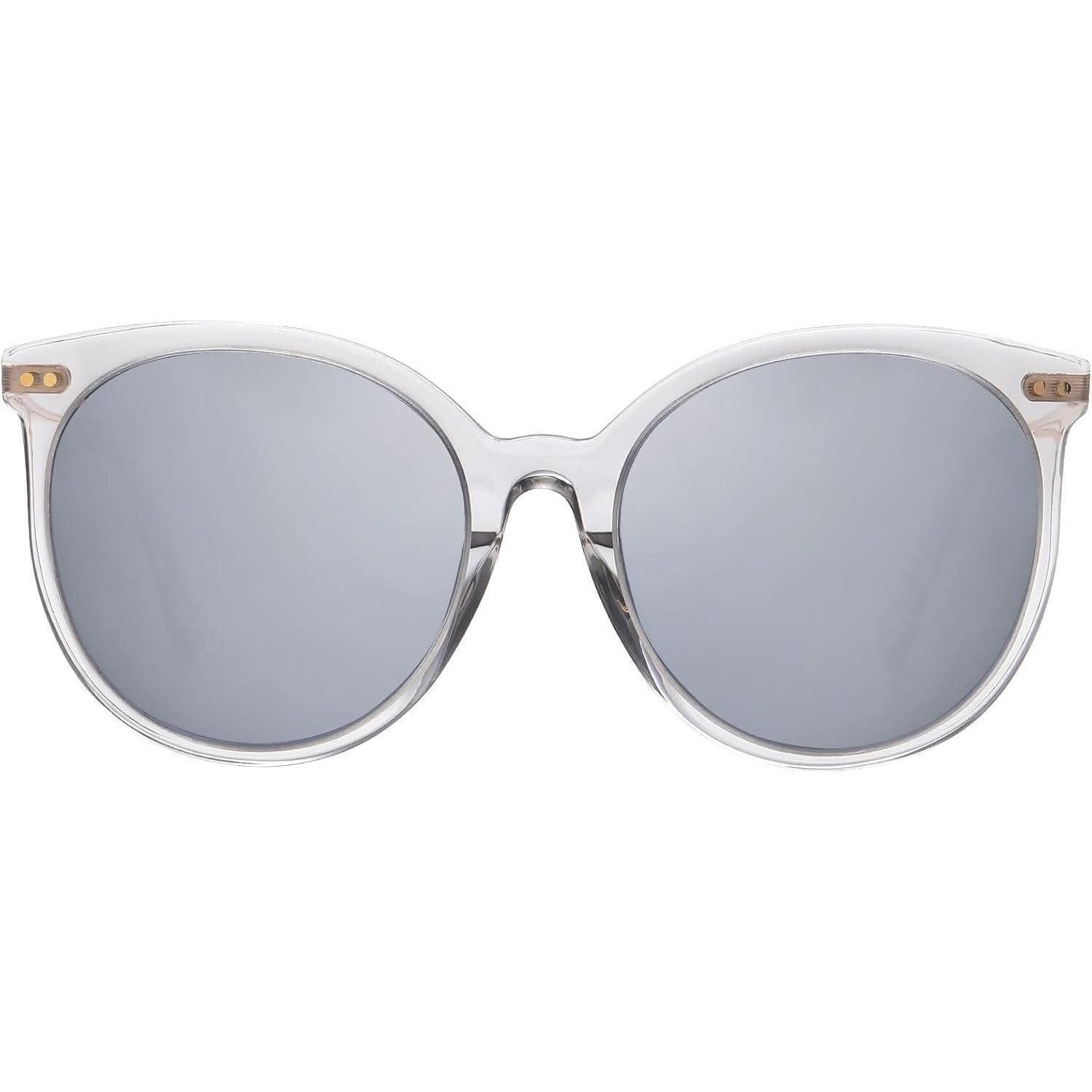 LuxusKollektion Retrosonnenbrille Sonnenbrille Damen rund polarisierte Gläser UV400 Acetatrahmen (1-St)