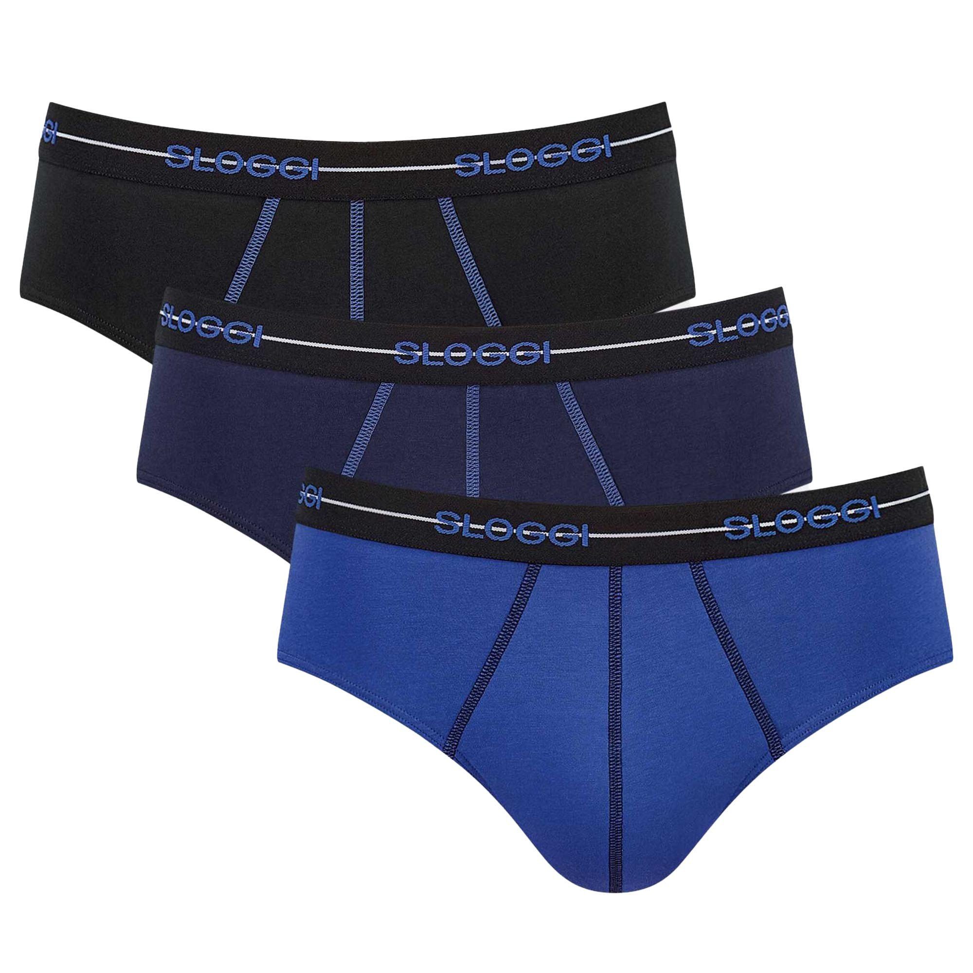Slip Herren Slip 3er Pack Baumwollmischung