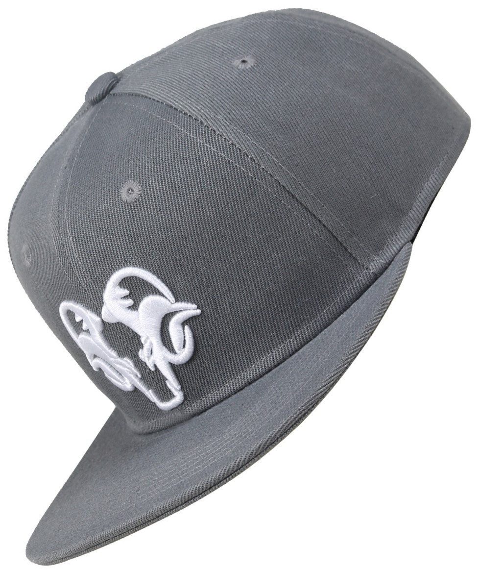 Snapback Cap mit 3D Logo-Stickerei (optimale Passform, Unisex)