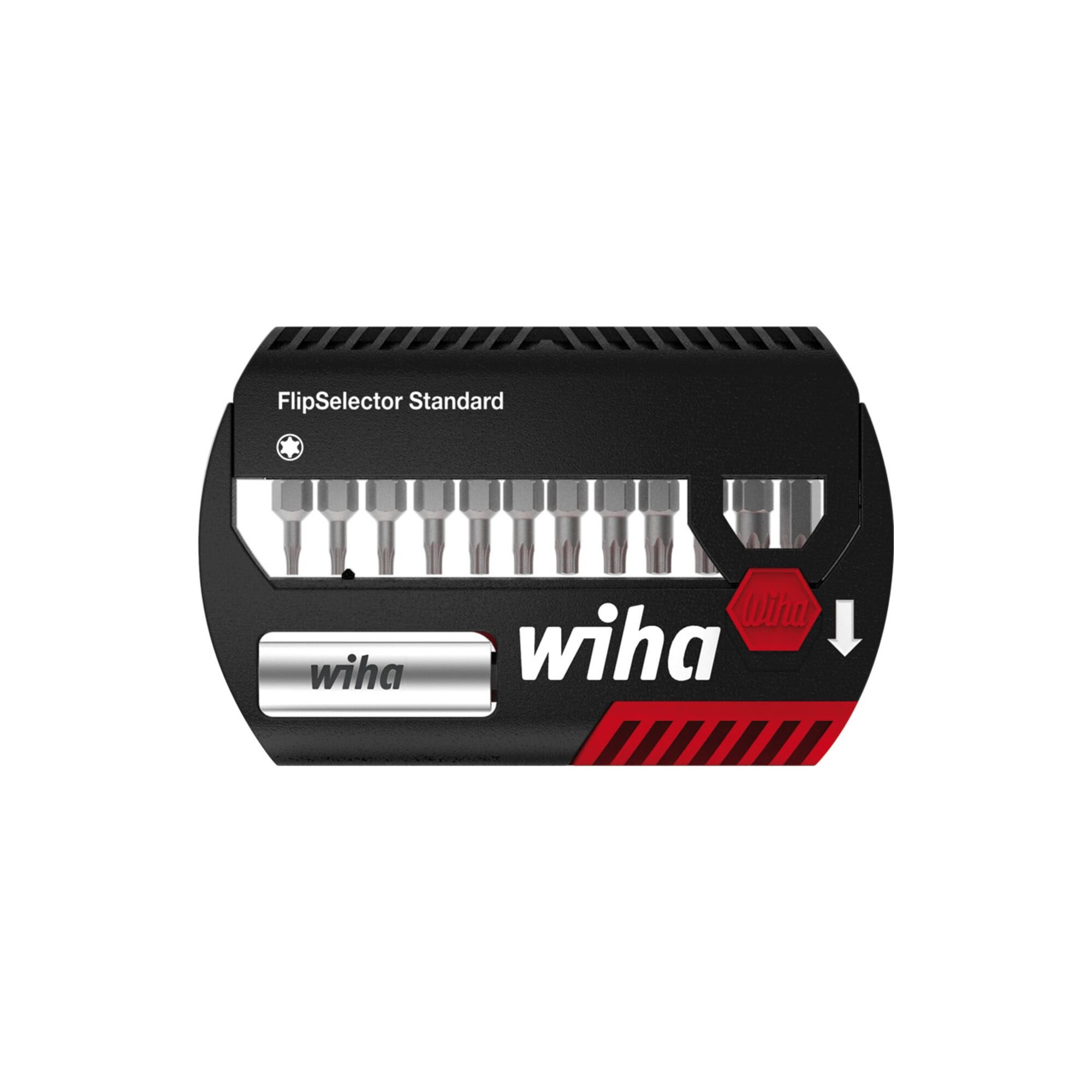 Wiha Bit-Set Wiha Bit Set FlipSelector Standard 25 mm TX 13-tlg. 1/4", Bitsatz mit