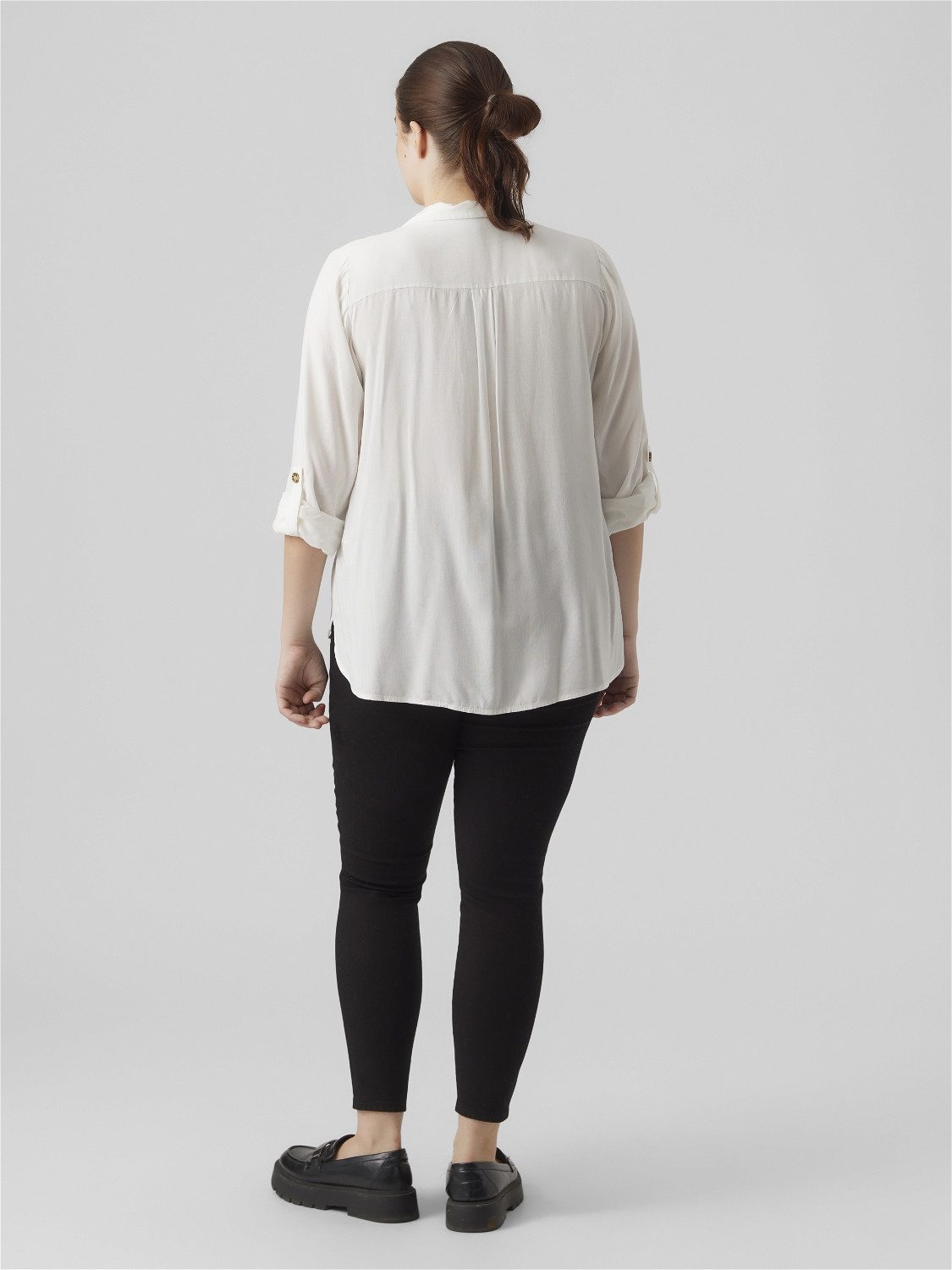 Vero Moda Curve Hemdbluse VMBUMPY L/S SHIRT NEW CURVE GA NOOS – Bild 5 von 5