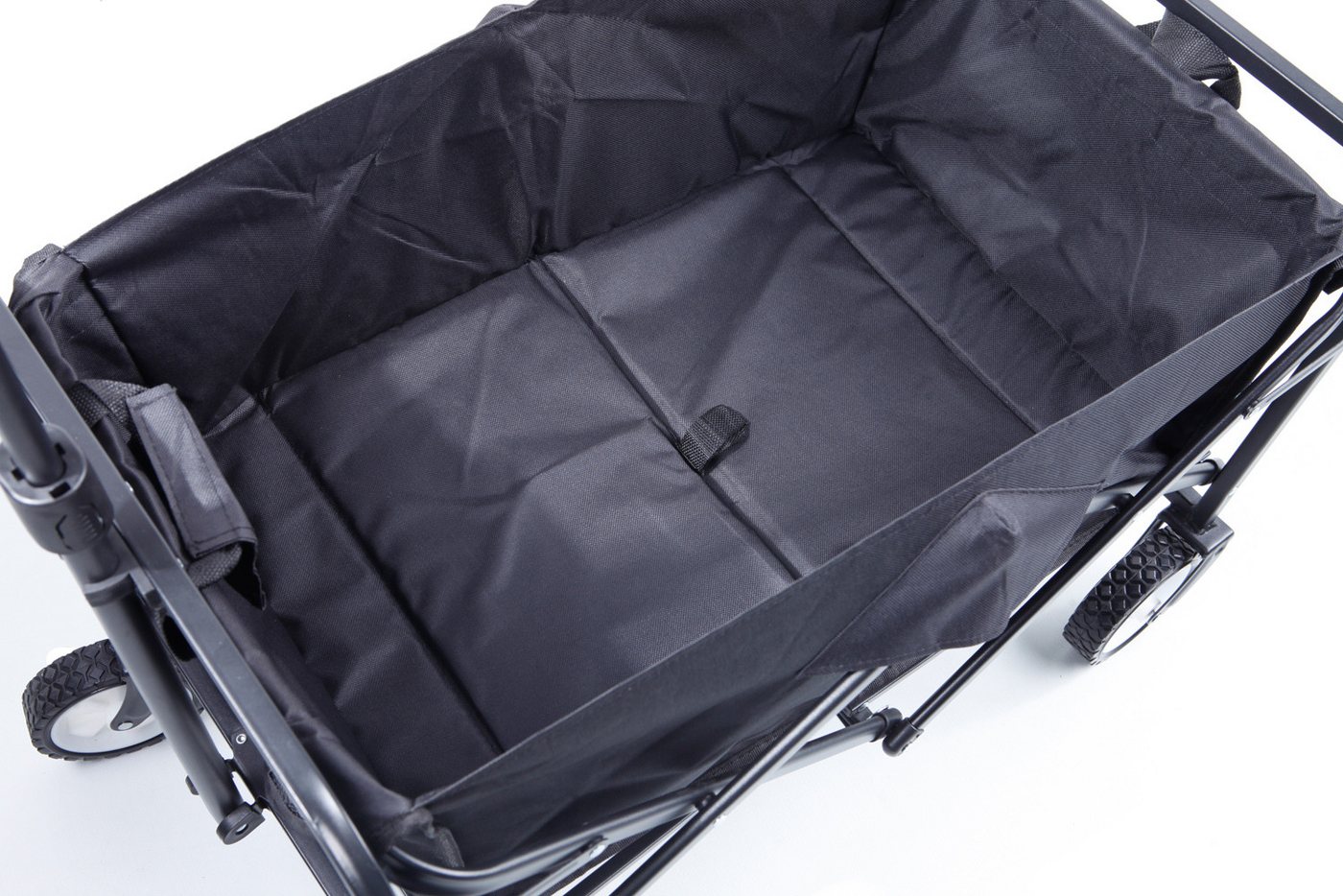Thumbnail - Linder Exclusiv GmbH Handwagen Faltbarer Mini Bollerwagen Transportwagen 75x46x88cm, mit Teleskopgriff - mit schenkbaren...