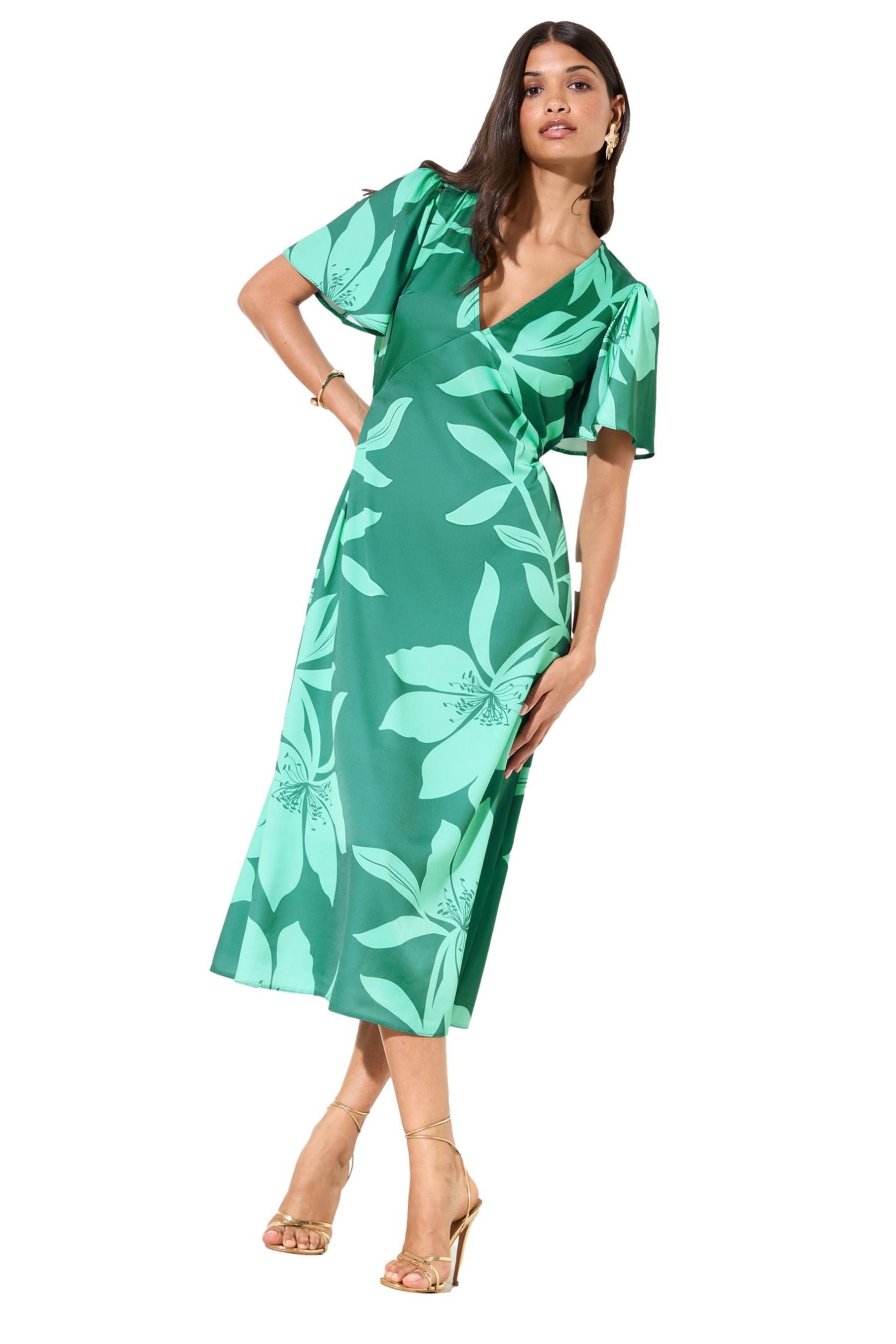 Friends Like These Midikleid Friends Like These Satin-Midikleid, Regular (1 günstig online kaufen
