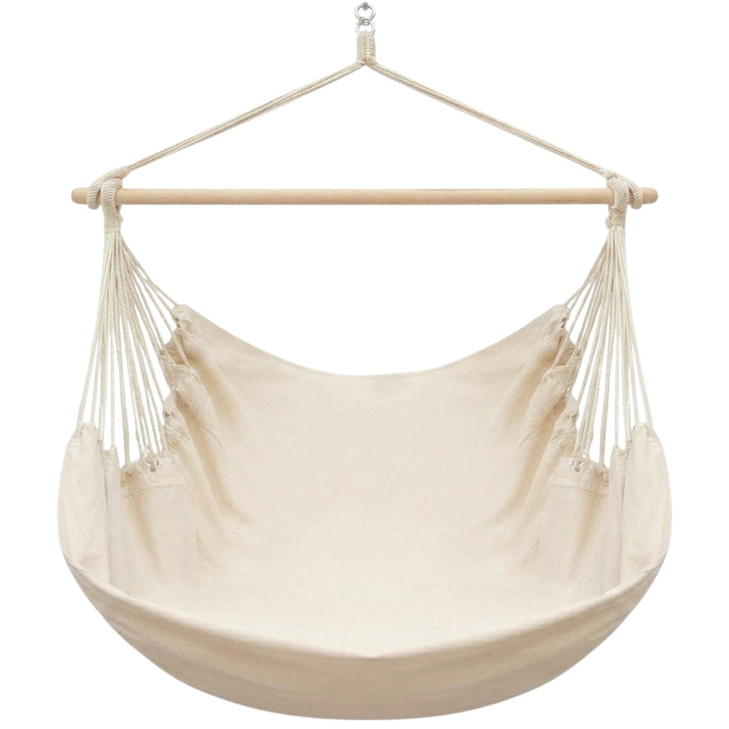 AMANKA Hängestuhl für 2 Personen: XXL Outdoor Hängesessel bis 150 kg - Garten und Balkon, 185 x 130 cm Hängesitz für Kinder und Erwachsene - 360° Relaxsessel