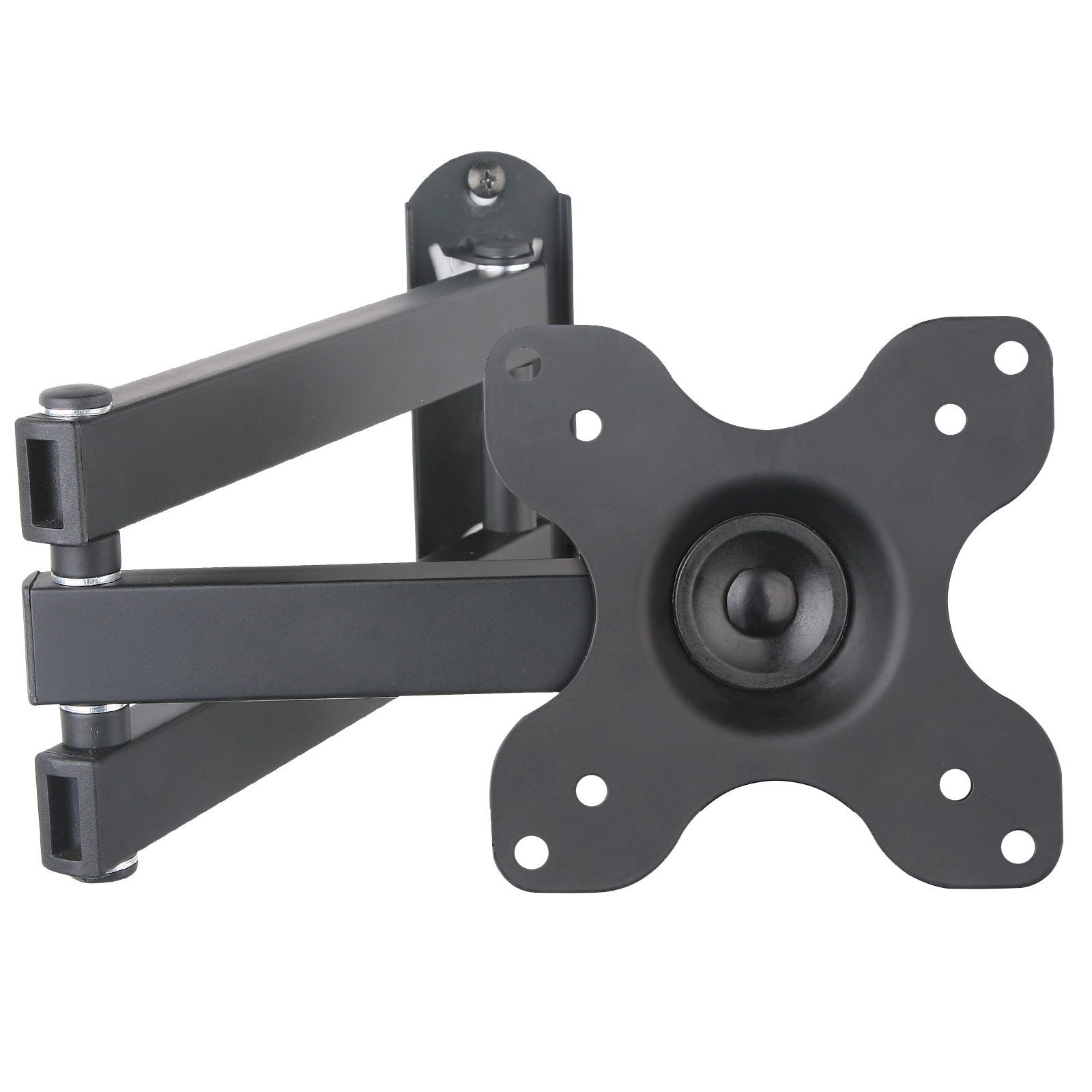 Drall Instruments TV-Wandhalterung S62, (bis 32 Zoll, 1-tlg., Schwarze LCD LED Wandhalterung 19-32 Zoll neigbar schwenkbar VESA 100)