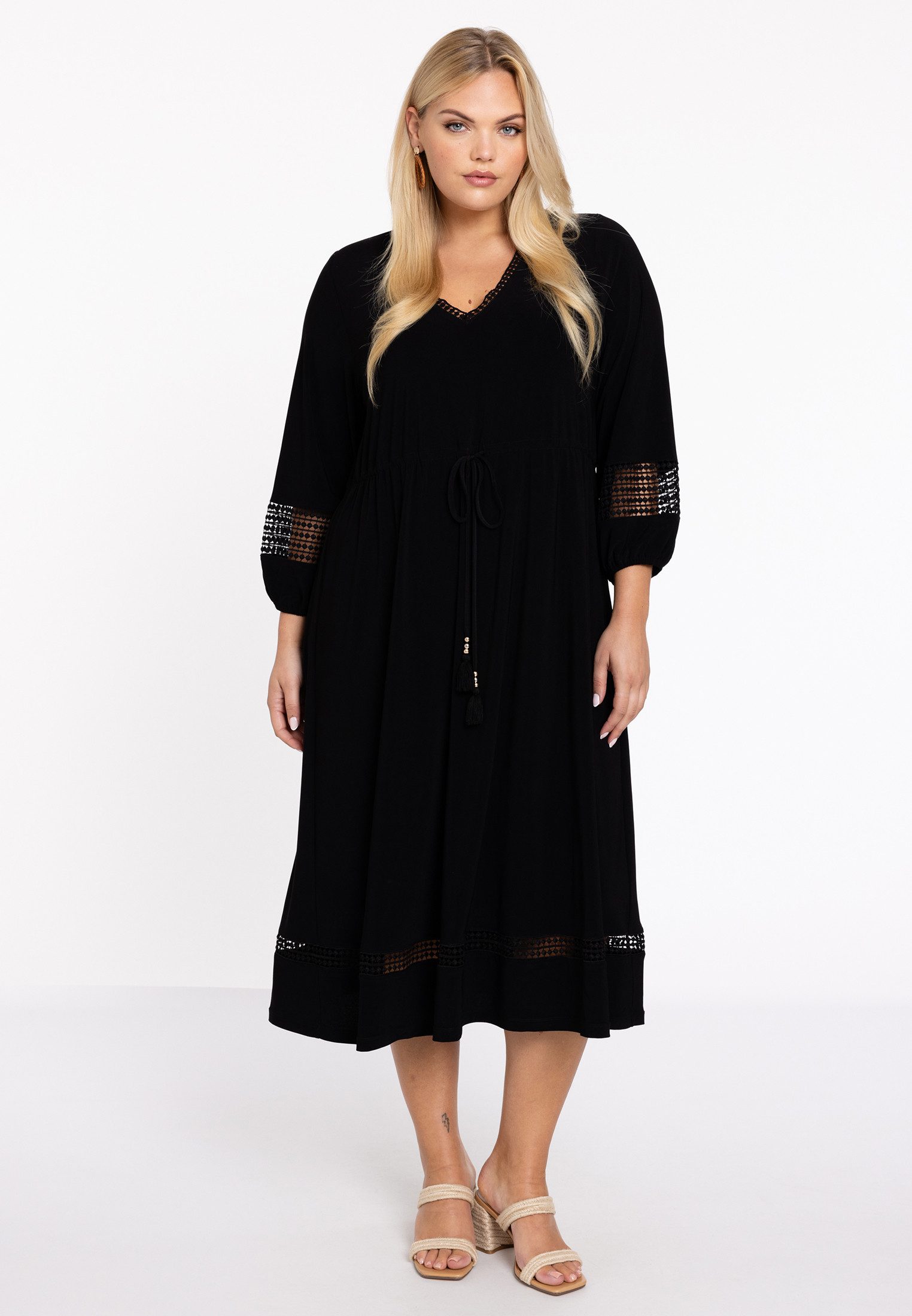 YOEK A-Linien-Kleid Damen Kleid Große Größen günstig online kaufen