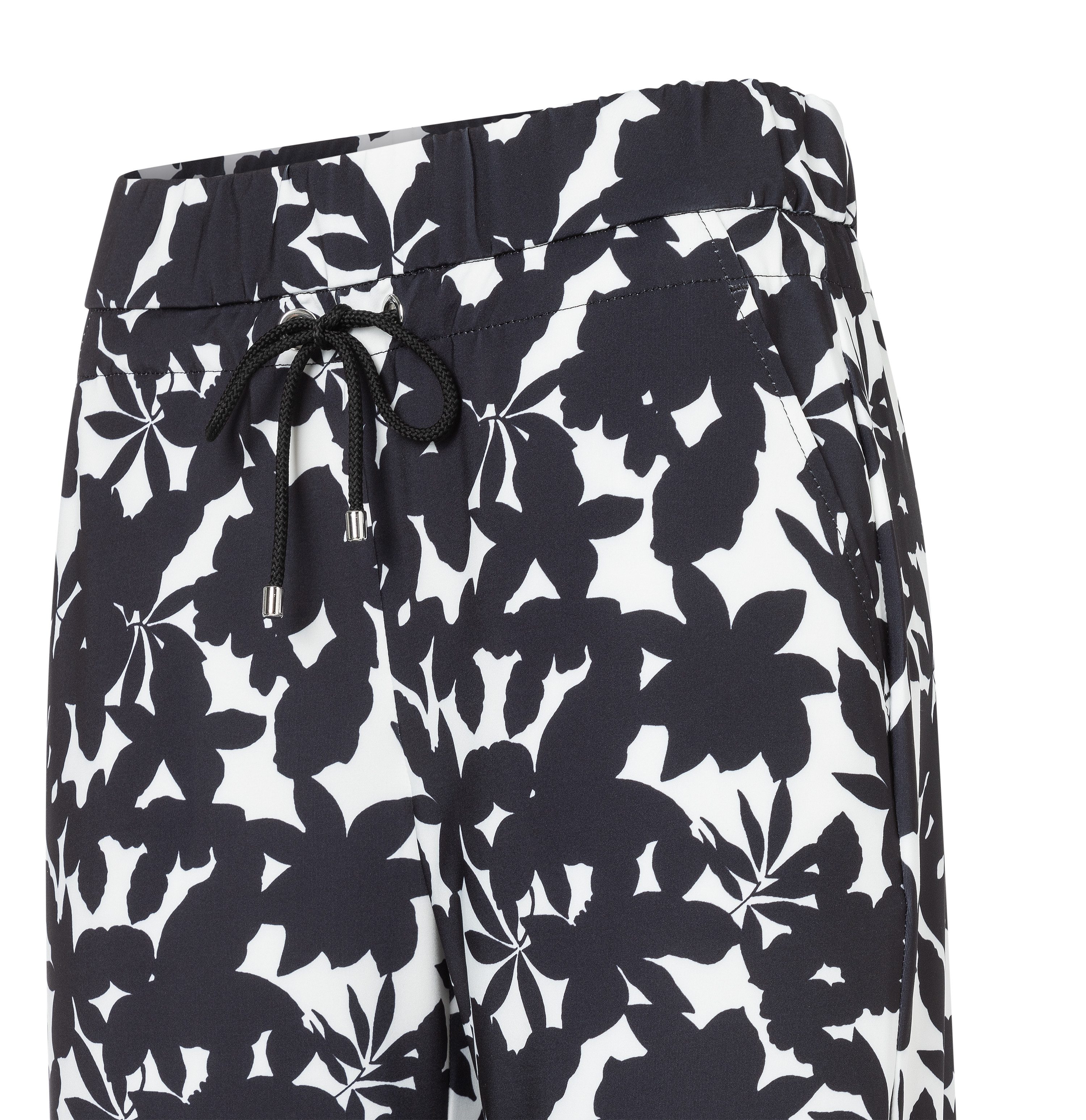 MAC Stoffhose EASY WIDELEG sehr elastische Qualität, angenehmer Griff und hoher Tragekomfort