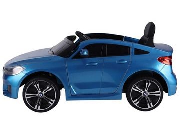 Elektro-Kinderauto Kinder Elektroauto BMW 6 GT 12v, LED + FB+ Audio Modul, blau