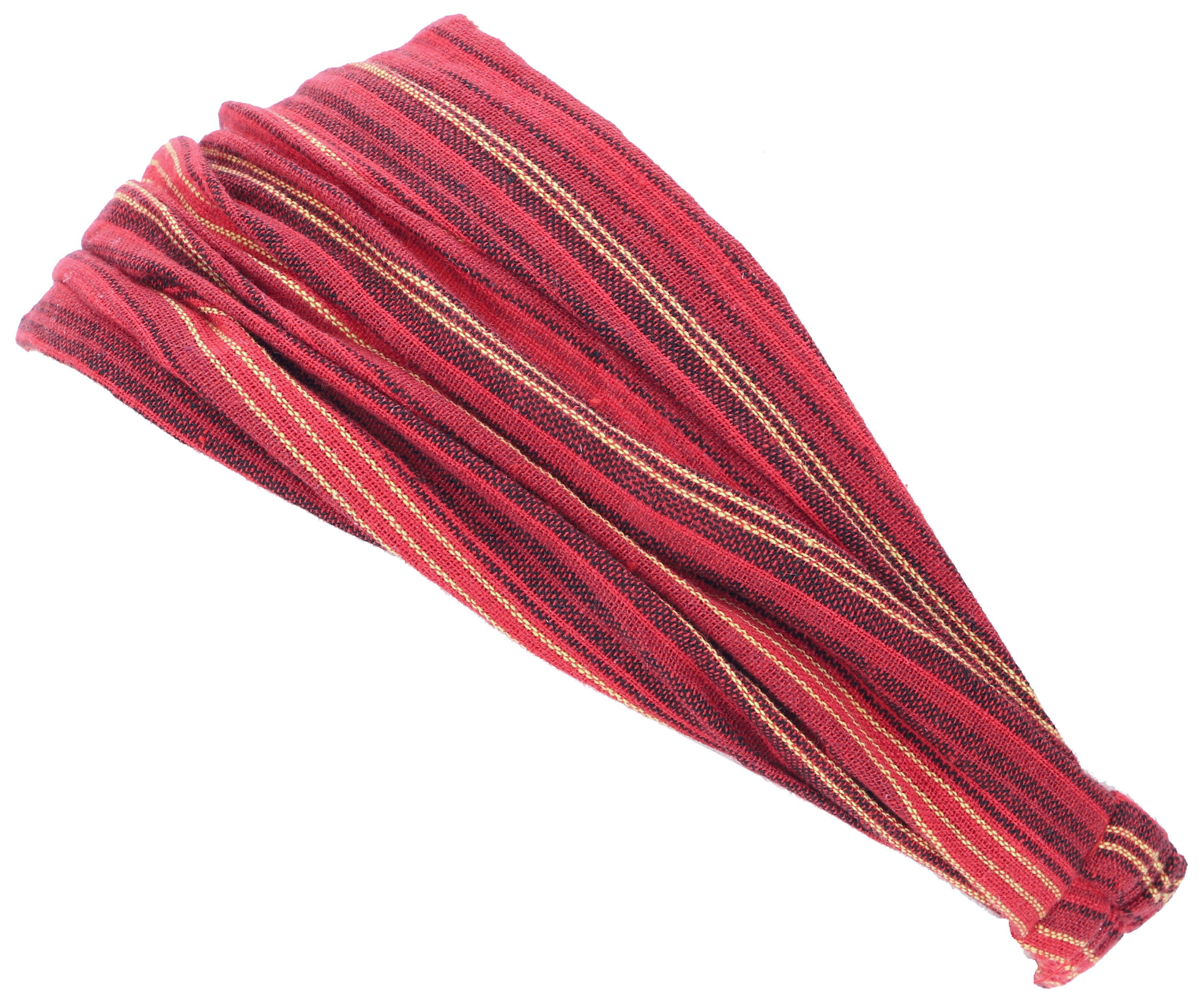 Guru-Shop Stirnband Haarband, Kopfband, gestreifte Bandana..