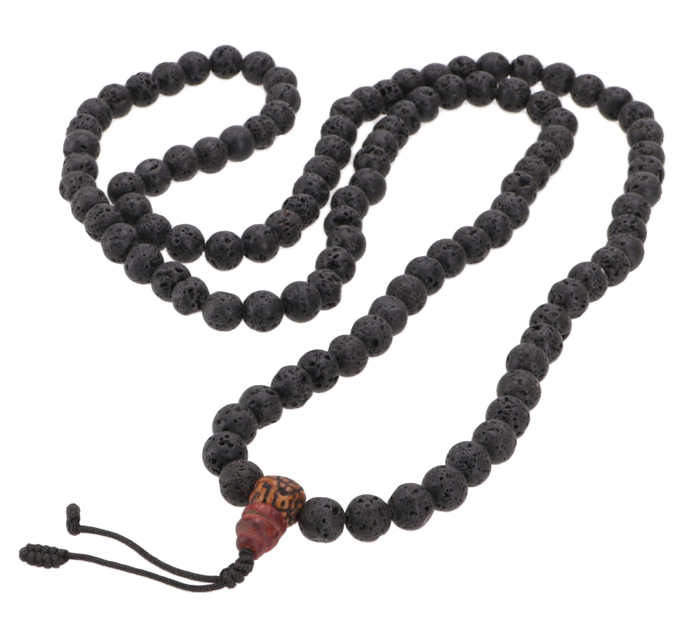 Guru-Shop Perlenkette Tibetische Mala aus Halbedelsteinen,.. günstig online kaufen