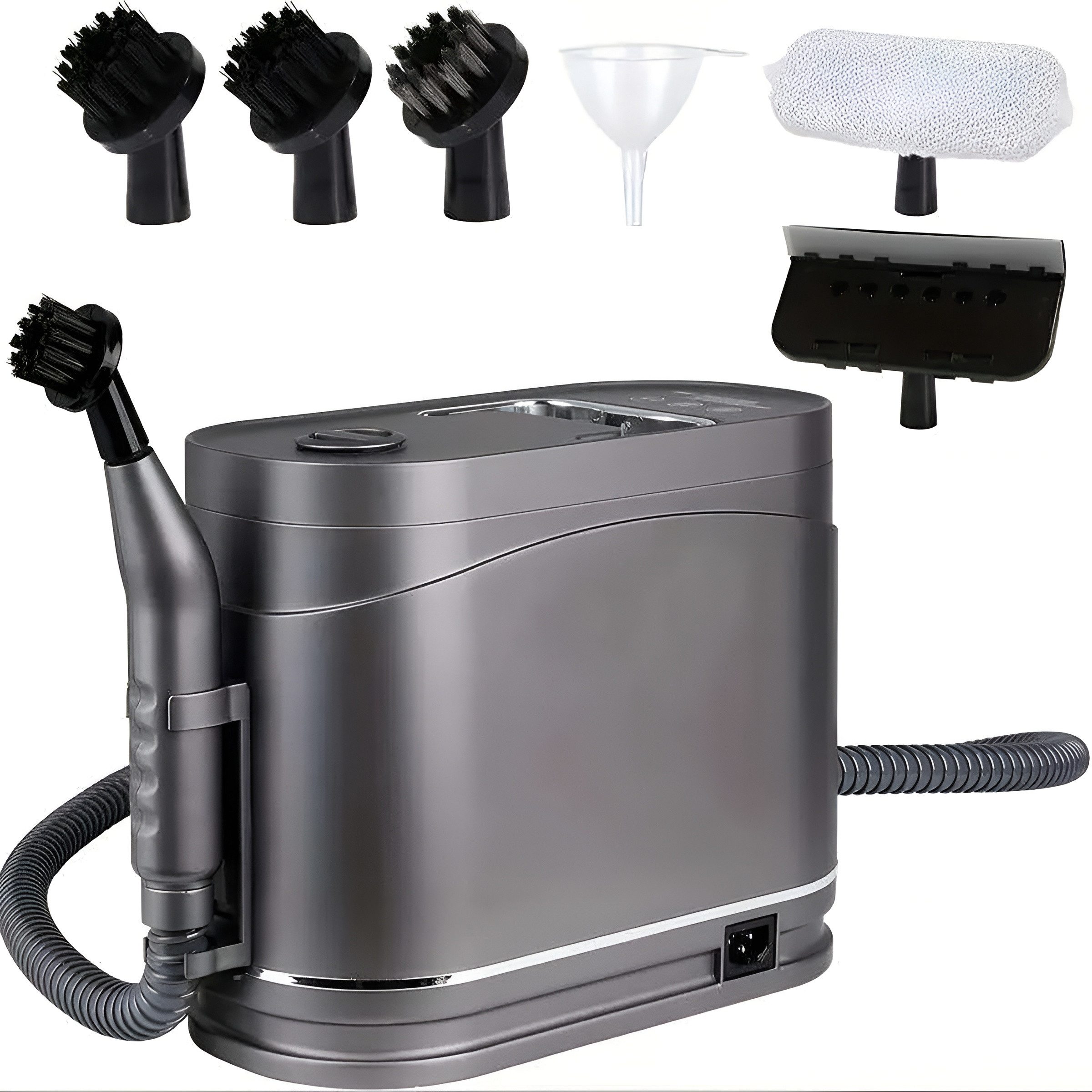 Tekoo Dampfreiniger Set mit 6 Aufsätzen, 120°C Hygiene für Küche & Bad, 1500 W, beutellos, 15s Schnellaufheizung, 4,5 Bar Hochdruck, 99,9% Bakterienbeseitigung