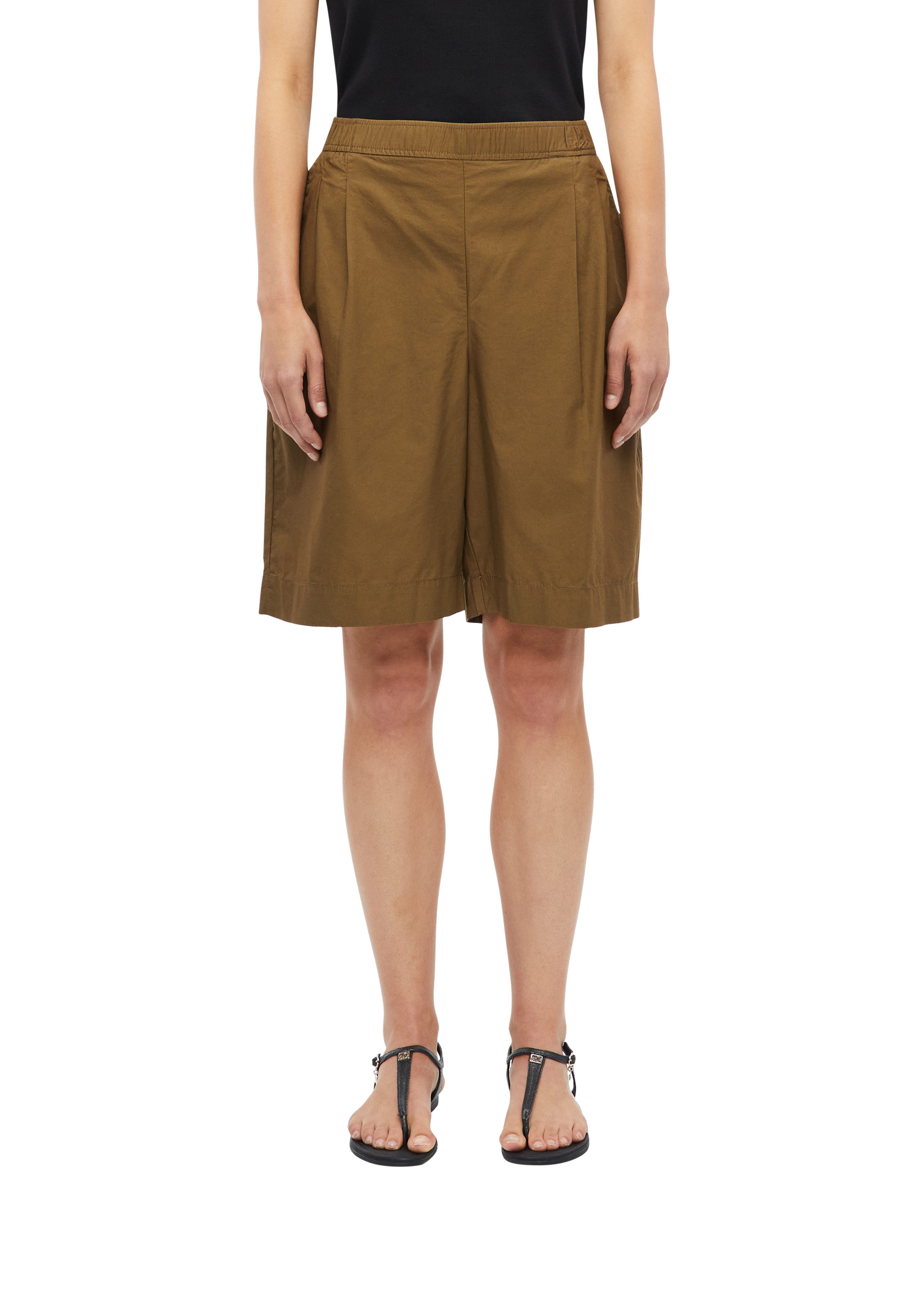 s.Oliver Bermudas Lange Shorts mit Gummizug
