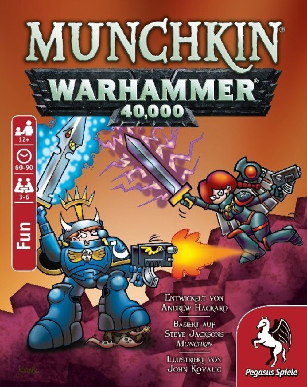 Pegasus Spiele Spiel, Munchkin Warhammer 40.000
