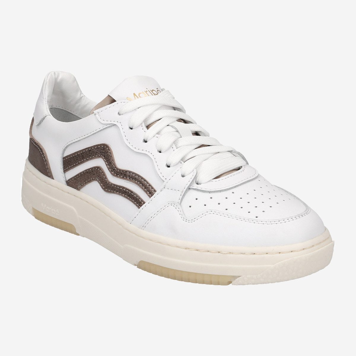 Maripé ALBA BRONZE, Sneaker in Weiß für Damen Sneaker