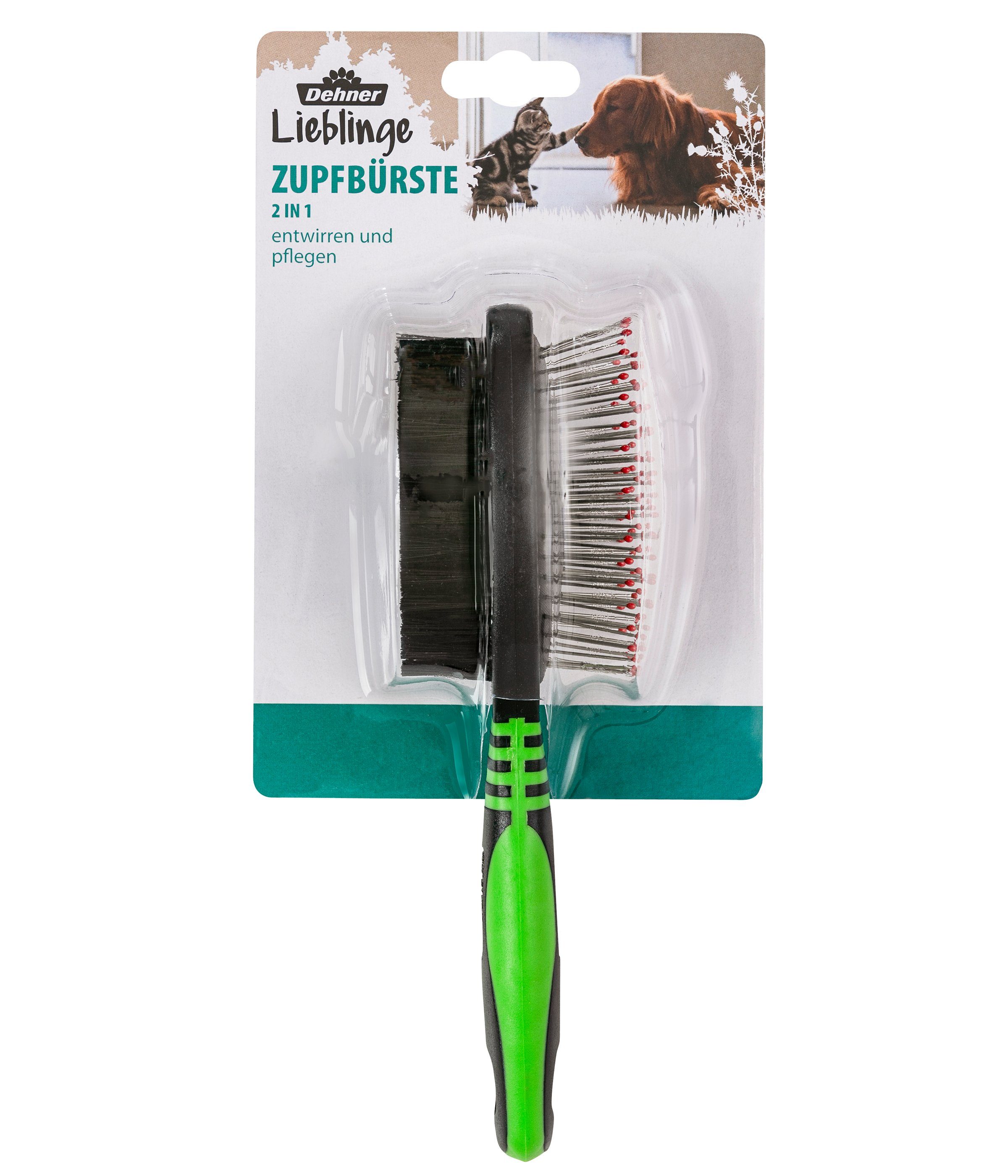 Fellbürste 2in1 Fell Zupfbürste
