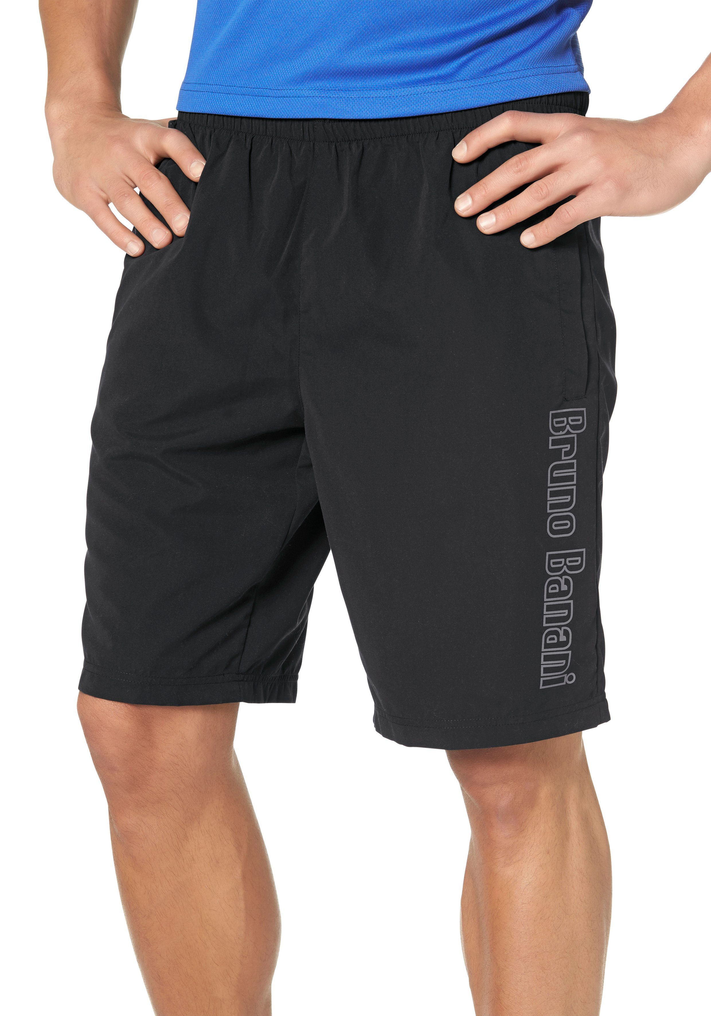 Bruno Banani Funktionsshorts aus recyceltem Material Schwarz