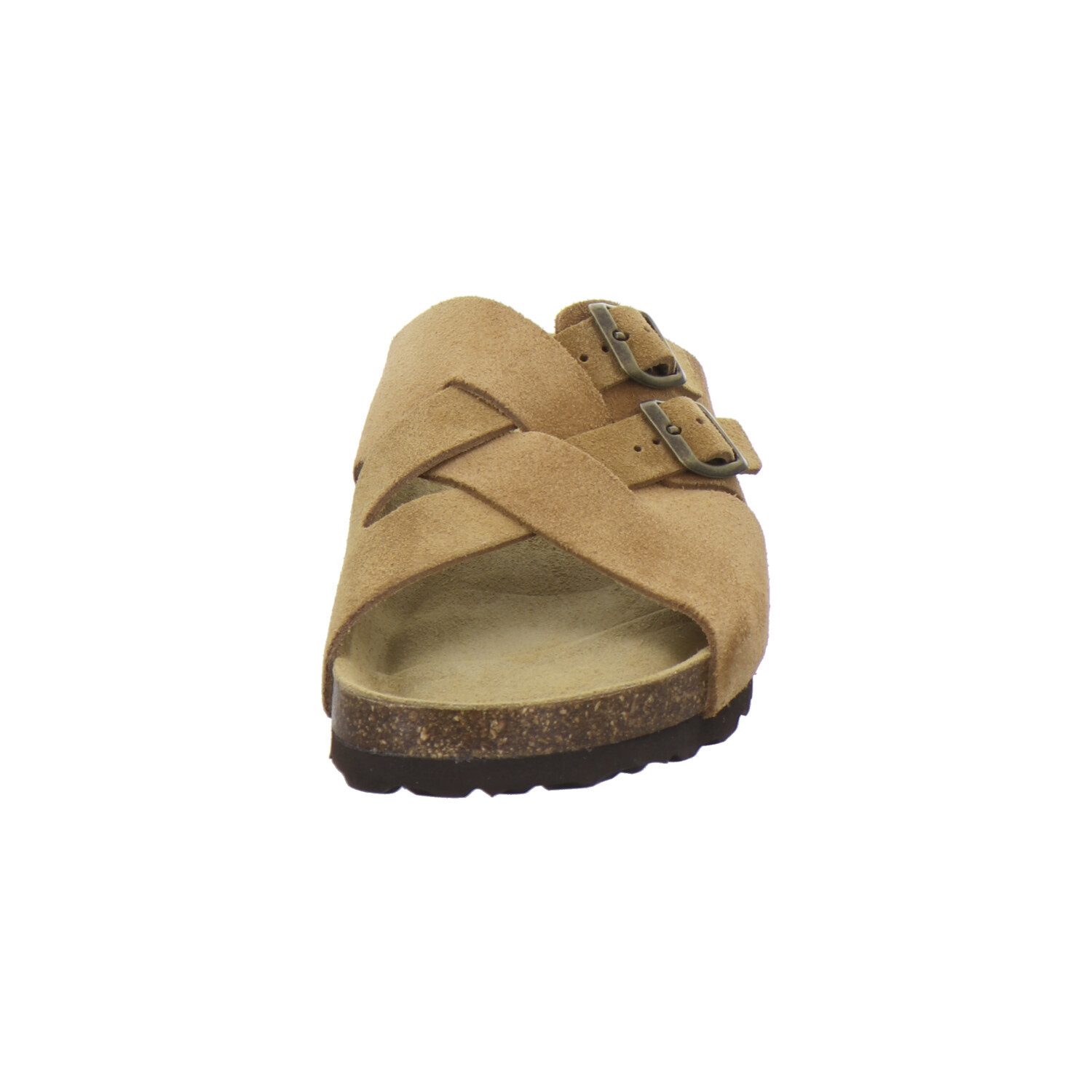 AFS-Schuhe 314284 Kralle Pantolette für Herren mit Fußbett, bequeme Sandalen aus Leder
