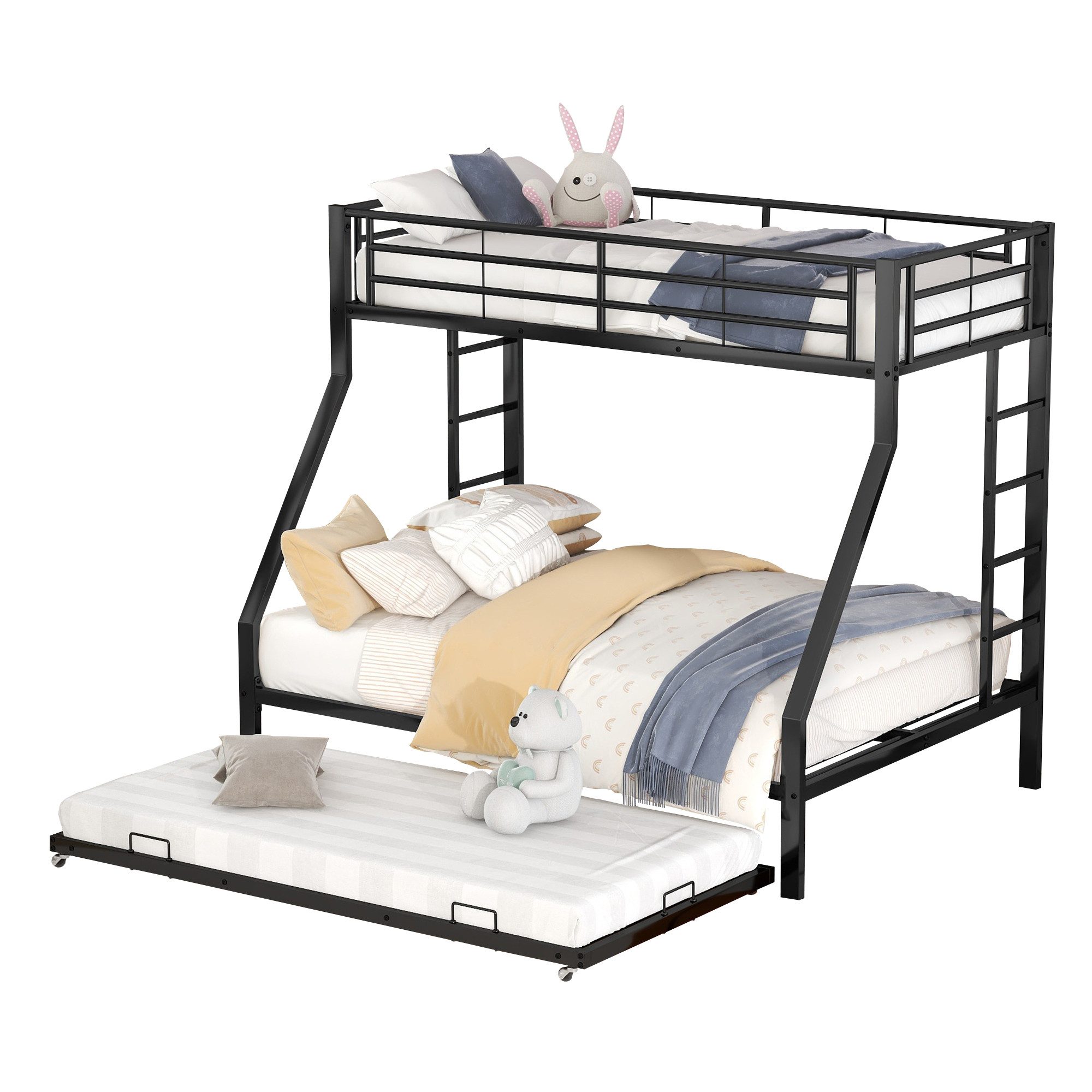 HAUSS SPOLE Etagenbett Etagenbett Hochbett Metallbett Kinderbett Einzelbett Doppelbett