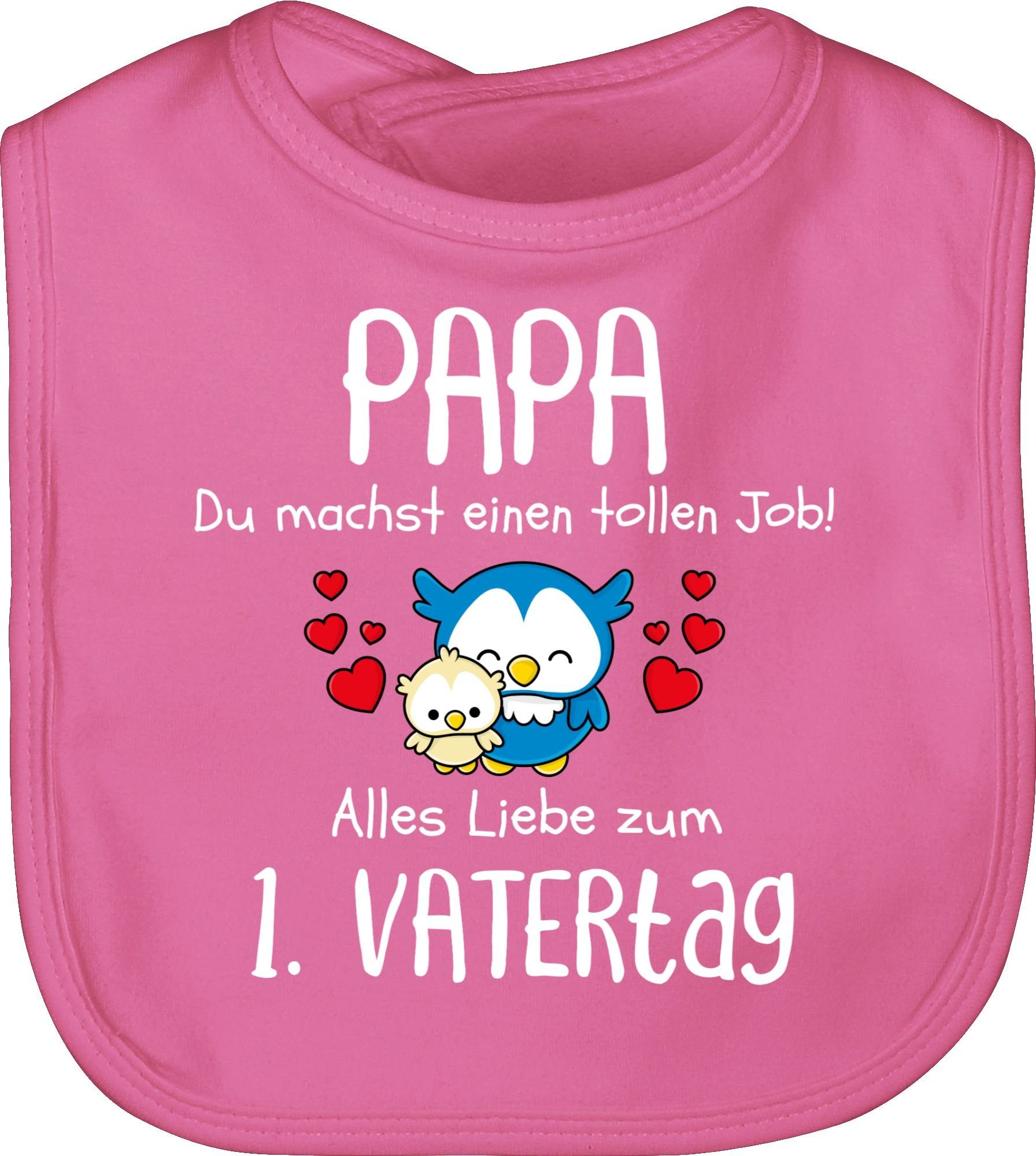 Lätzchen 1. Vatertag - Papa du machst einen tollen Job