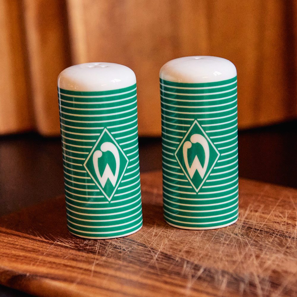 Werder Bremen Tasse Werder Salz & Pfefferstreuer