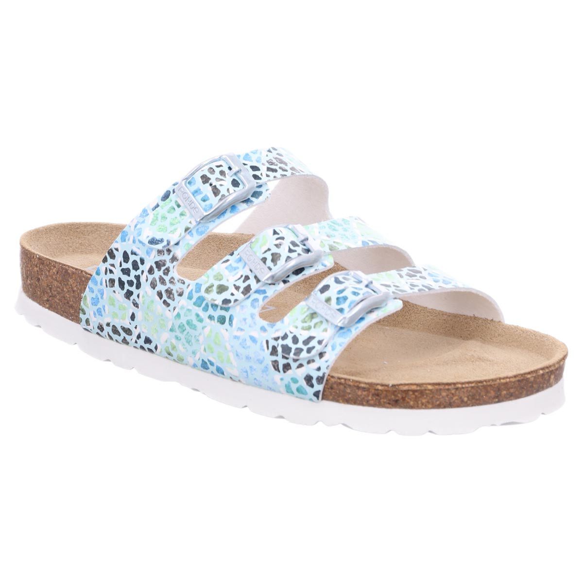 Rohde Alba Pantolette (1-tlg) Pantoletten - Kork-Tieffußbett, Variable Pass günstig online kaufen