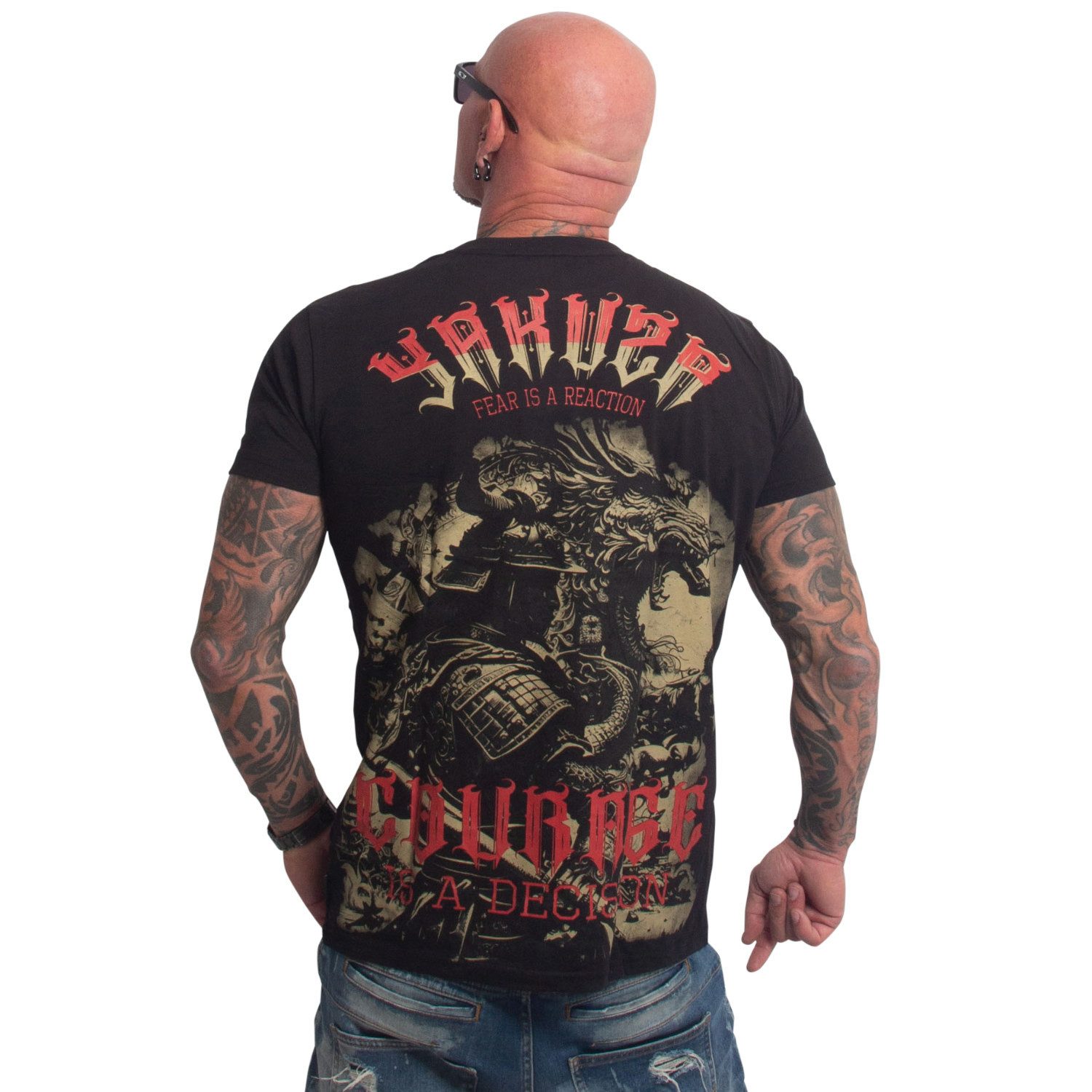 YAKUZA T-Shirt Courage günstig online kaufen