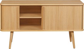 Woodman Sideboard Rove, besonderes Design, Breite 138 cm, mit Eichenholzfurnier