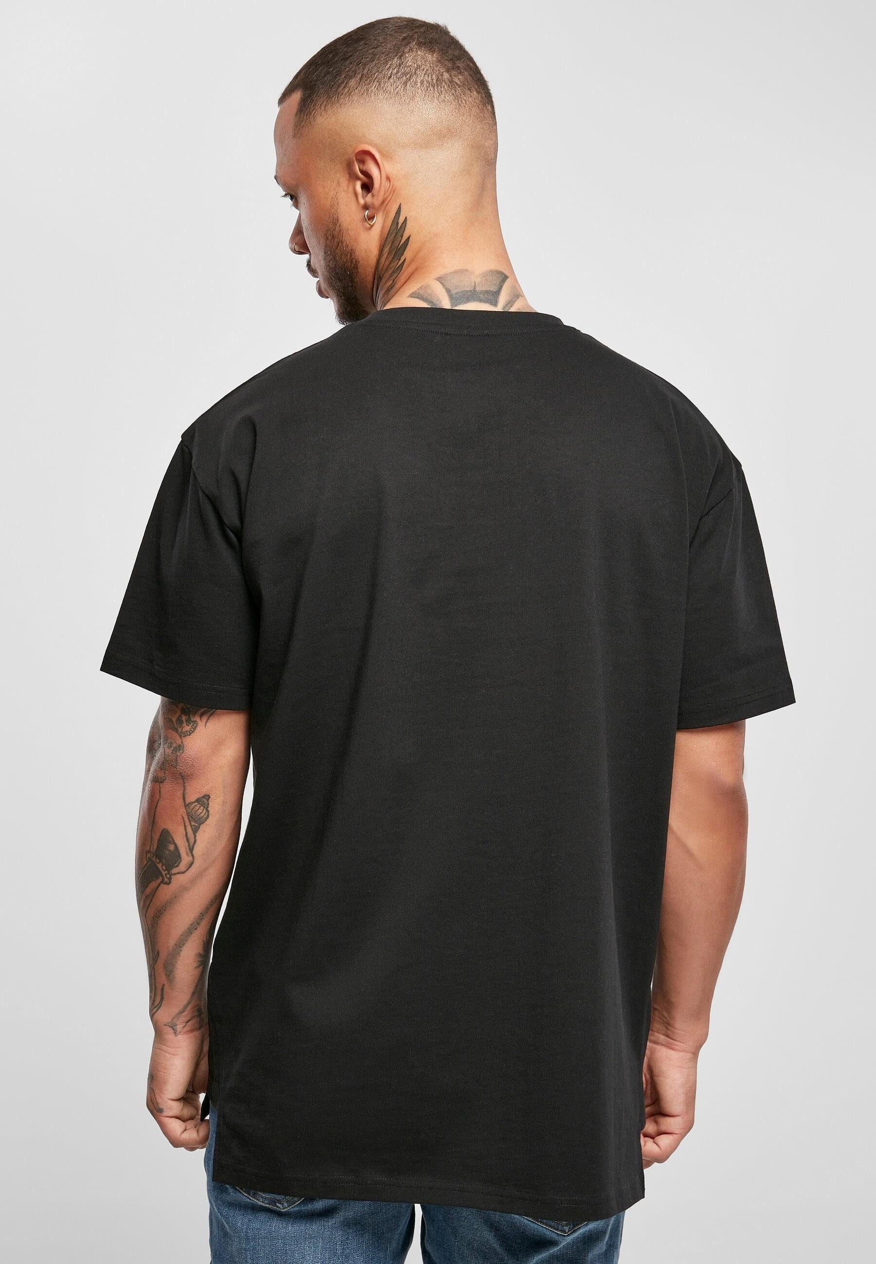 black (1-tlg) CLASSICS Herren URBAN T-Shirt Triangle Tee
