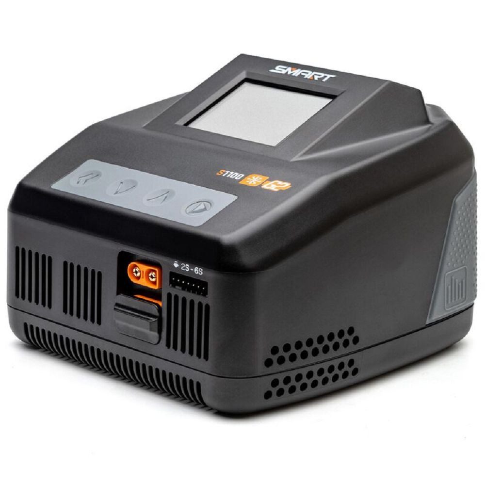 Spektrum Spektrum RC Ladegerät Smart S1100 AC Lader 1x100W RC-Fernsteuerung