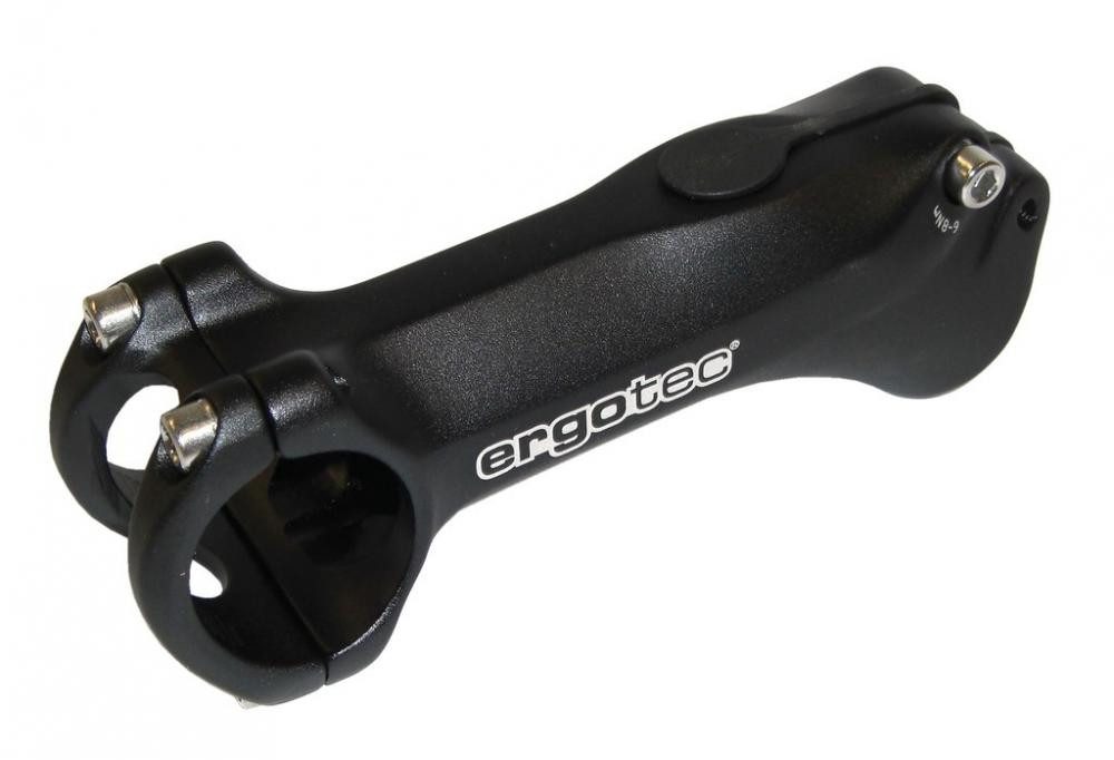 Fahrradlenker Ergotec AHEAD Vorbau High Charisma Alu schwarz 1 1/8" Ø 31,8mm 90mm 45