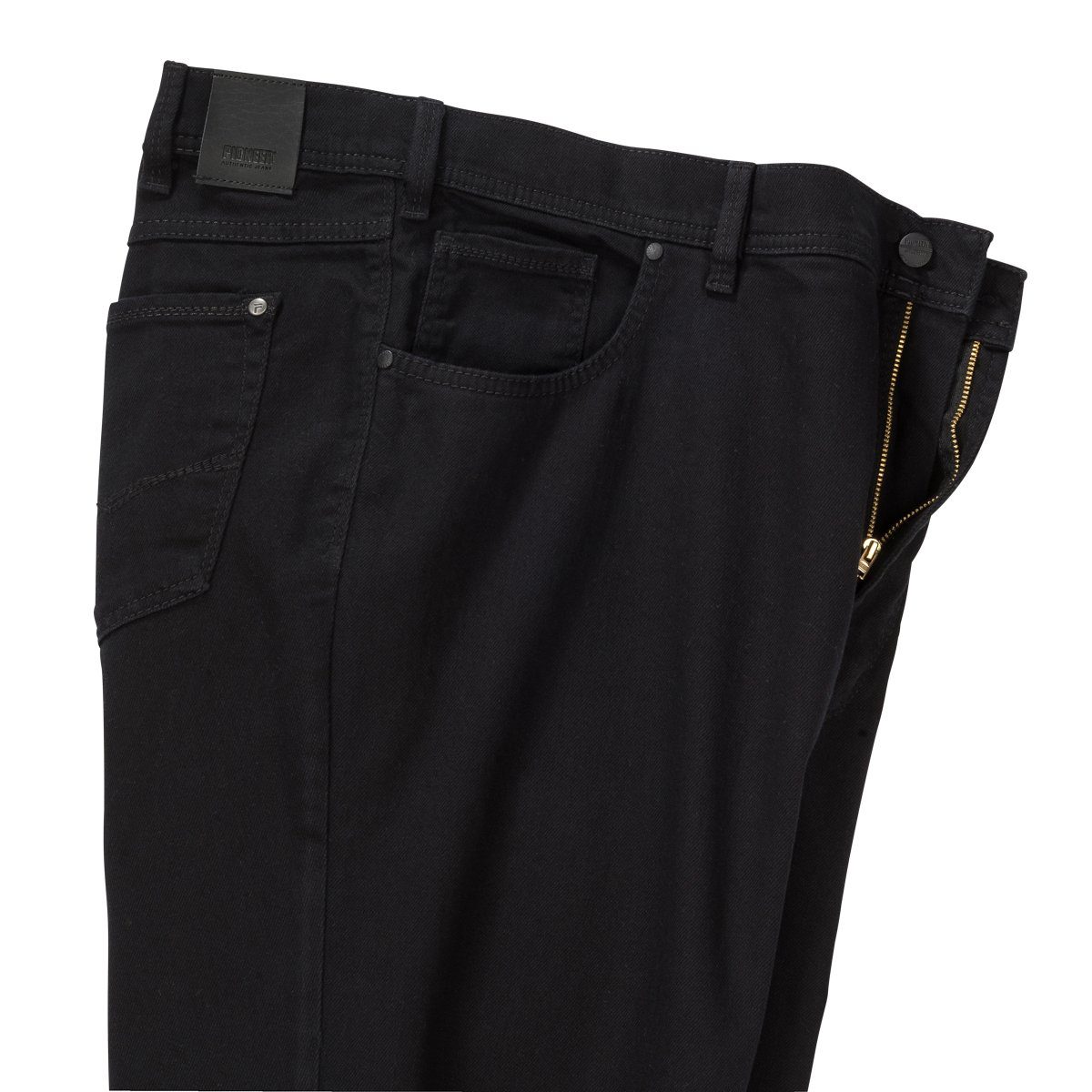 Pionier Stretch-Jeans Übergrößen Stretch-Jeans schwarz Pioneer Peter