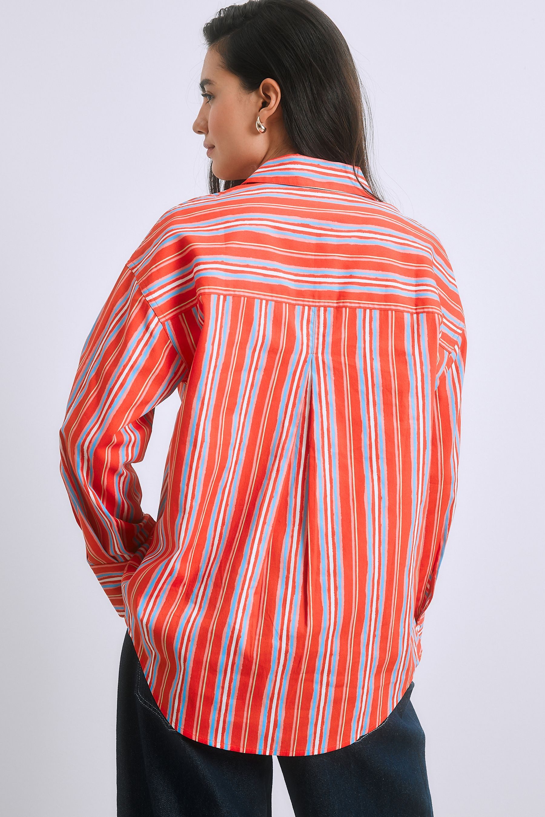 Next Hemdbluse Oversized Fit Boyfriend-Hemd mit langen Ärmeln (1-tlg) günstig online kaufen