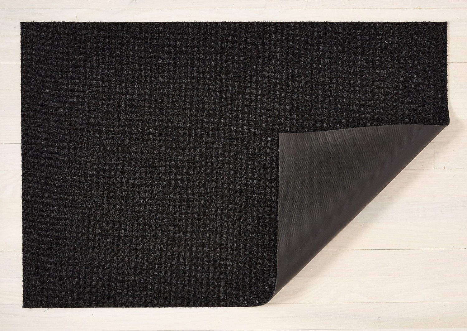 Chilewich Fußmatte Solid Black 61 x 91 cm, rechteckig