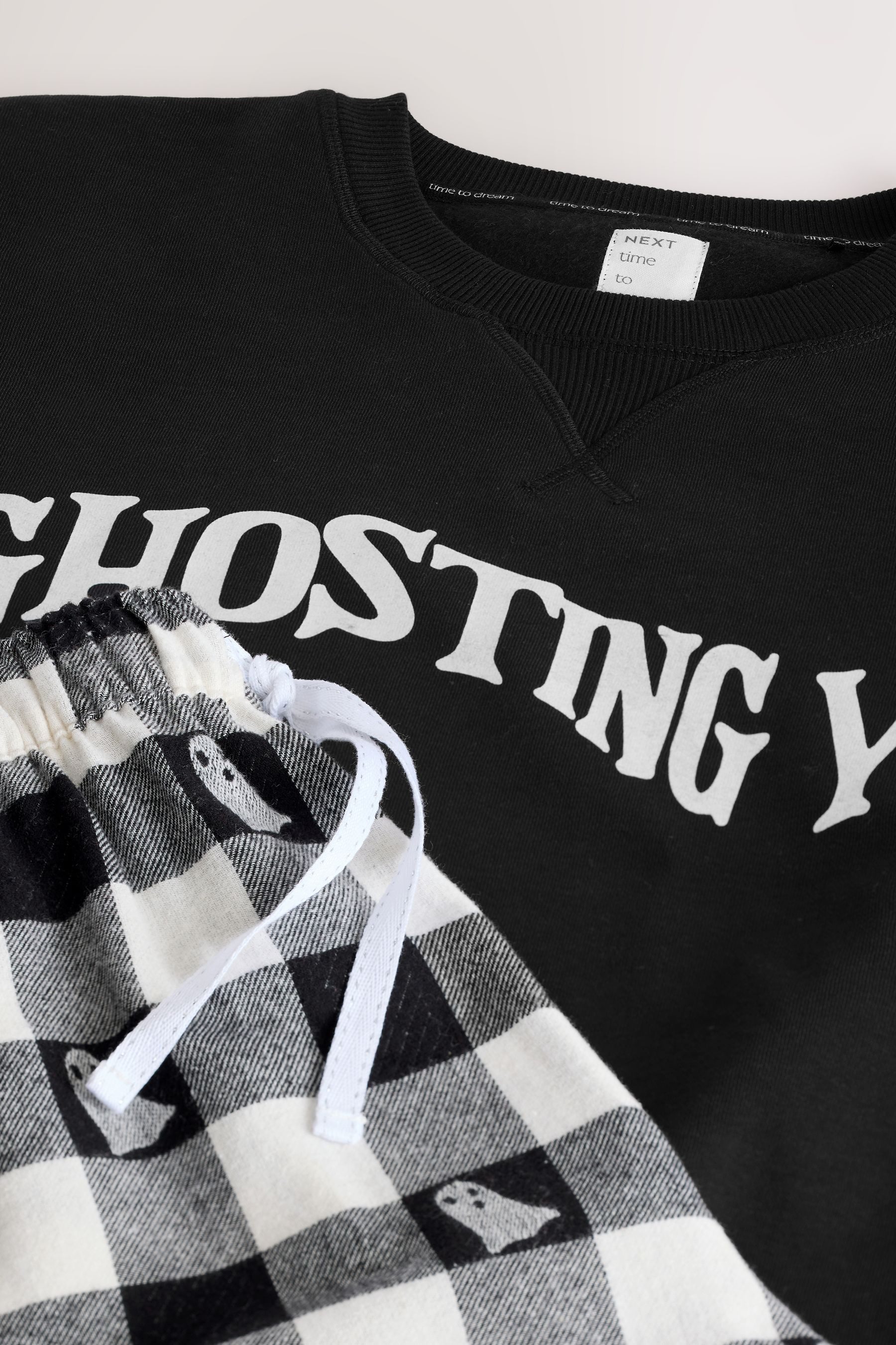 Next Pyjama Schlafanzug aus Flanell mit günstig online kaufen