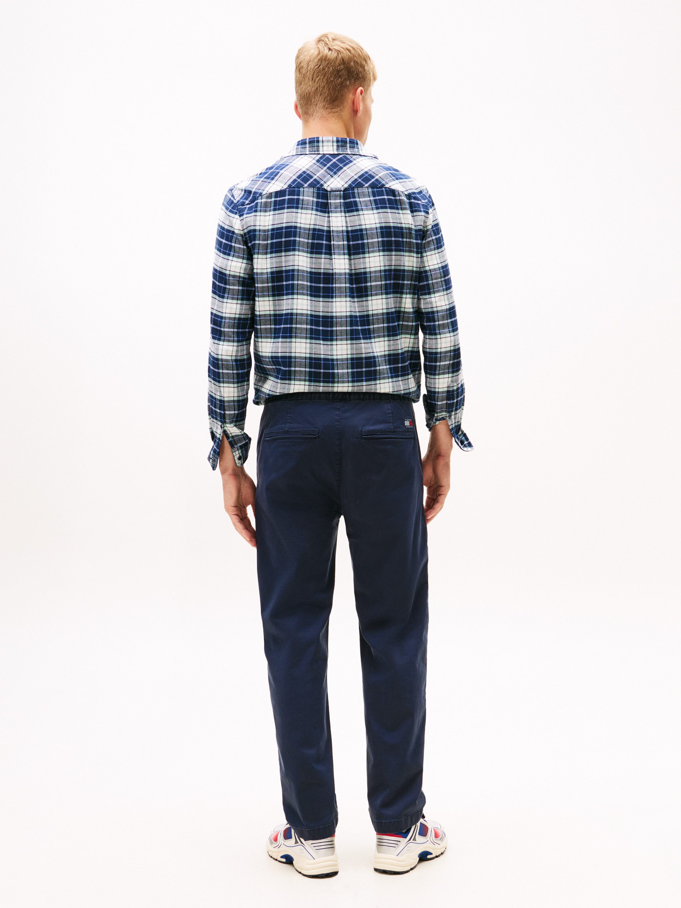 Tommy Jeans Chinohose SONNY Twill aus Stretch-Baumwolle, Tapered Fit