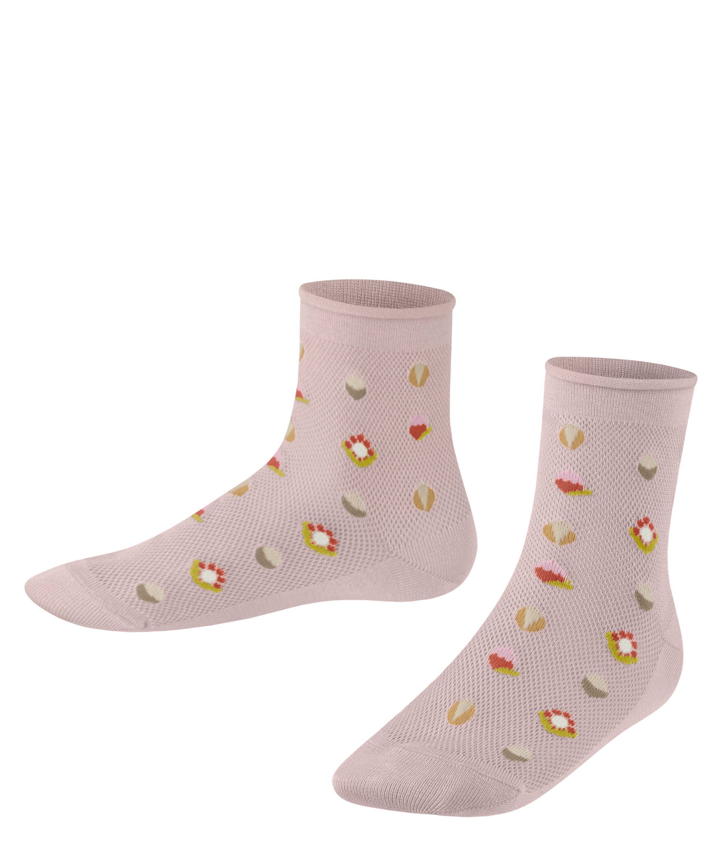 FALKE Socken Dotted Flower (1-Paar) pale rose (8474)