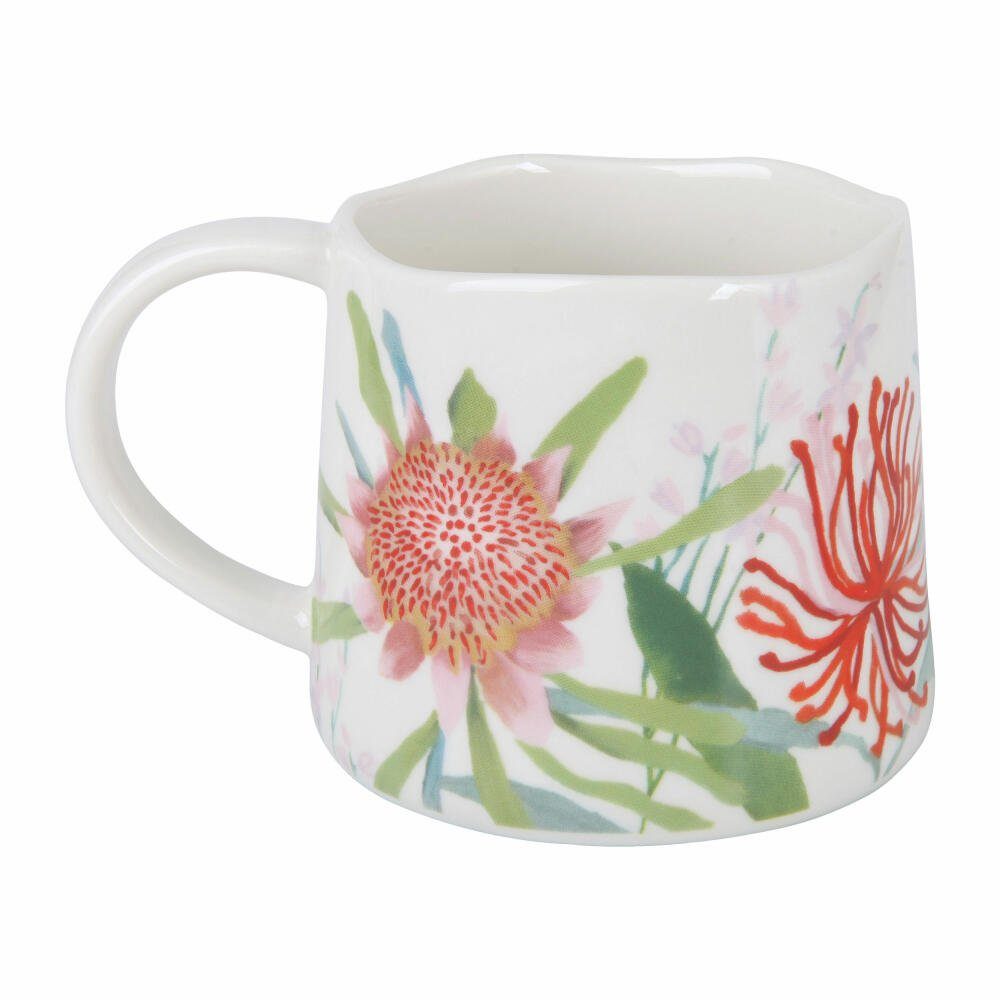 Maxwell & Williams Becher NATIVE BLOOMS Waratah 350 ml, Porzellan