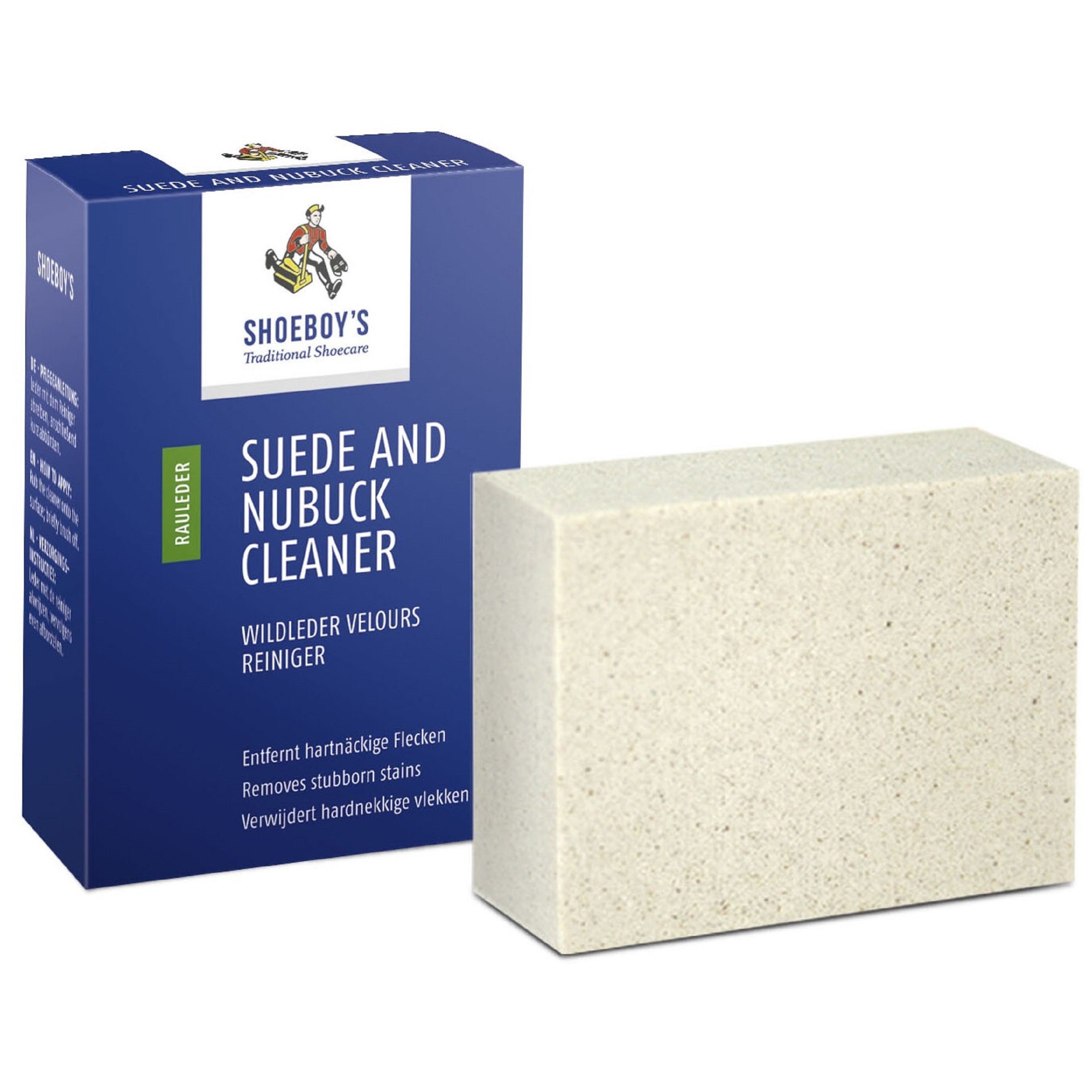 Shoeboys Schuhputzbürste Suede and Nubuck Cleaner - Wildleder Velours Radiergummi, (1-tlg)
