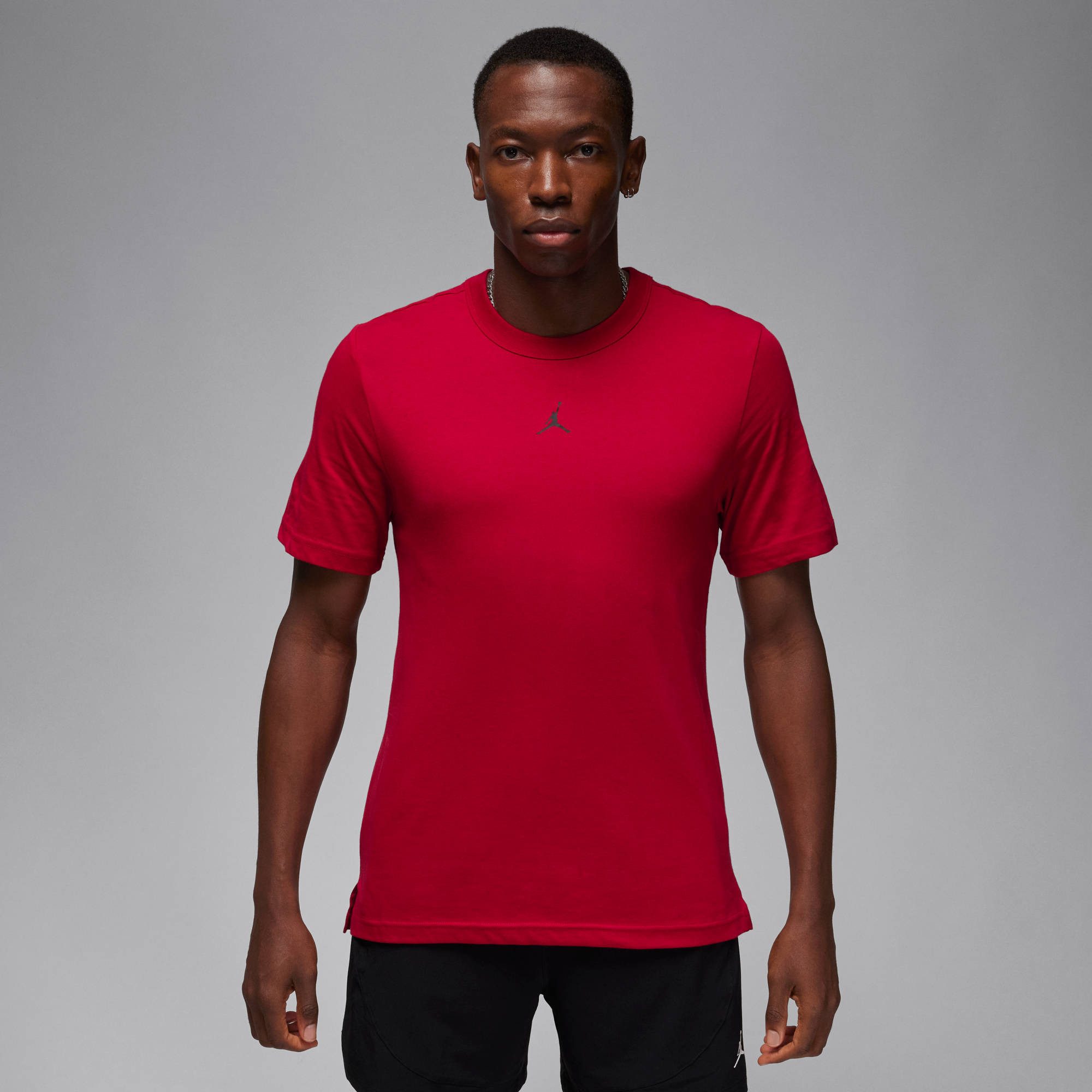 Jordan Trainingsshirt M J DF SPRT SS TOP sportliche Passform, schnell trocknendes Material, atmungsaktiv