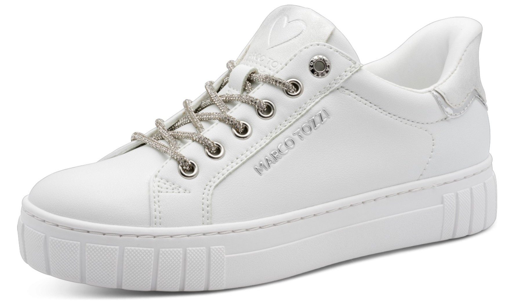 MARCO TOZZI 2-23741-46 197 White Comb Sneaker