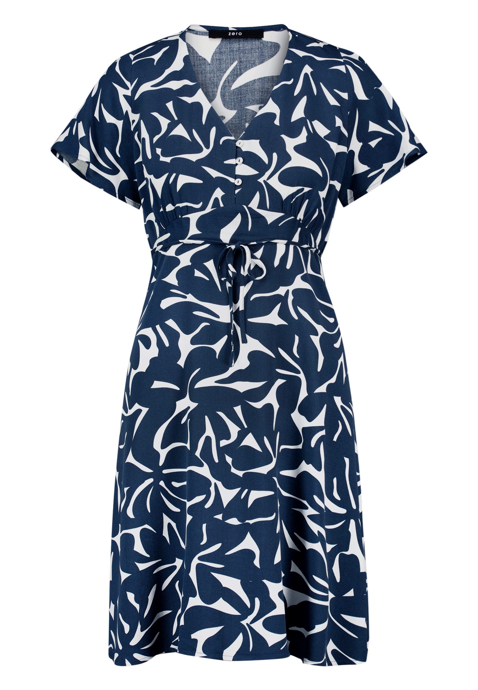 Zero Minikleid Damen mit Print. Material