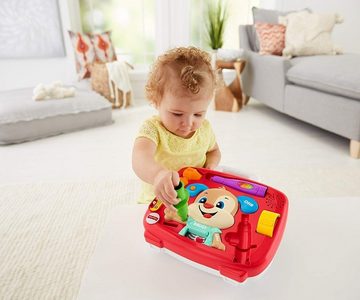 Fisher-Price® Lernspielzeug Fisher-Price FPP97 Lernspaß Hündchens Arztkoffer Doktorset mit Liede (Packung, 1-St), mit Licht & Sound